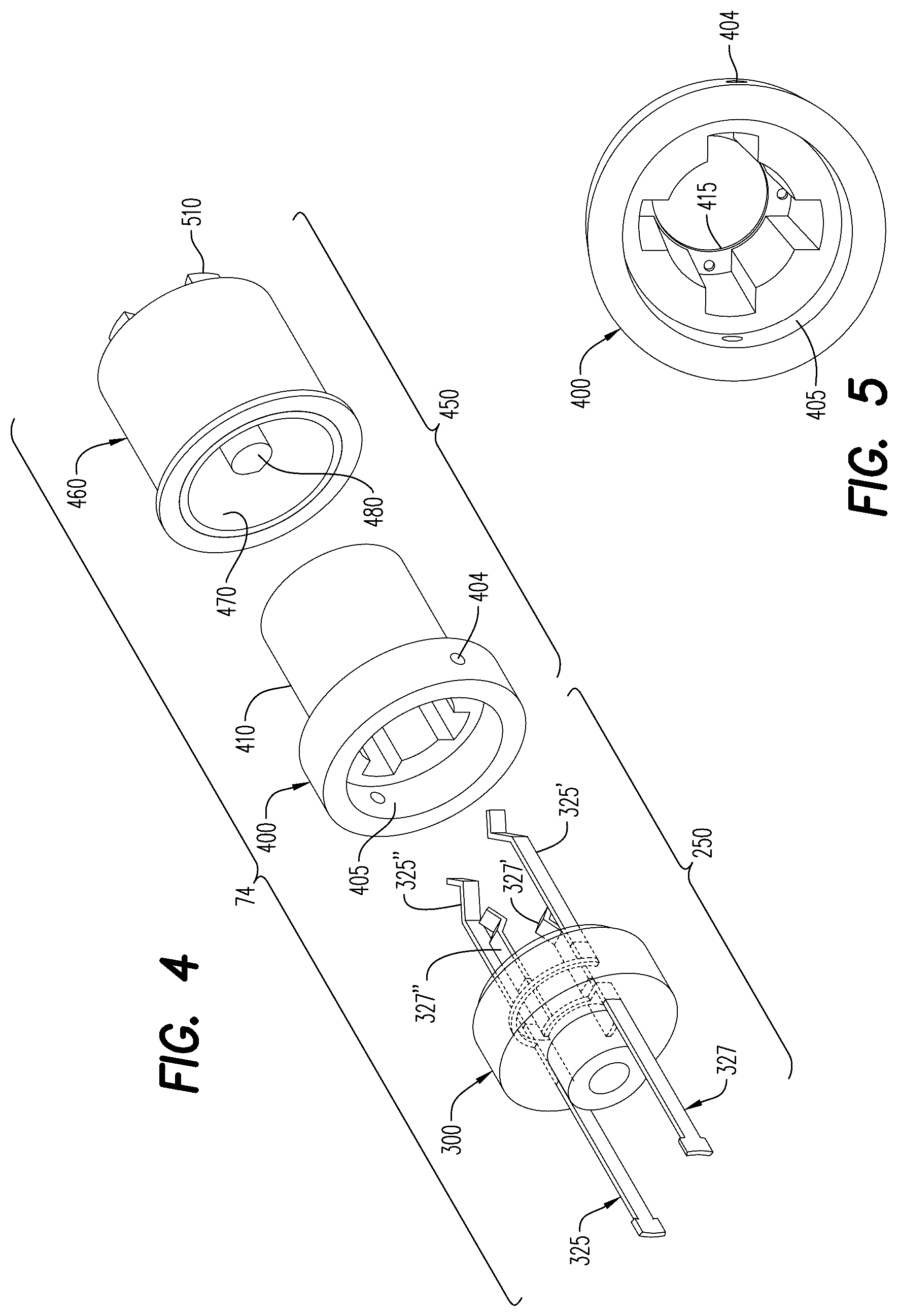 Patent US12316052 Figure 5 – Electronic vaping device and connector assembly