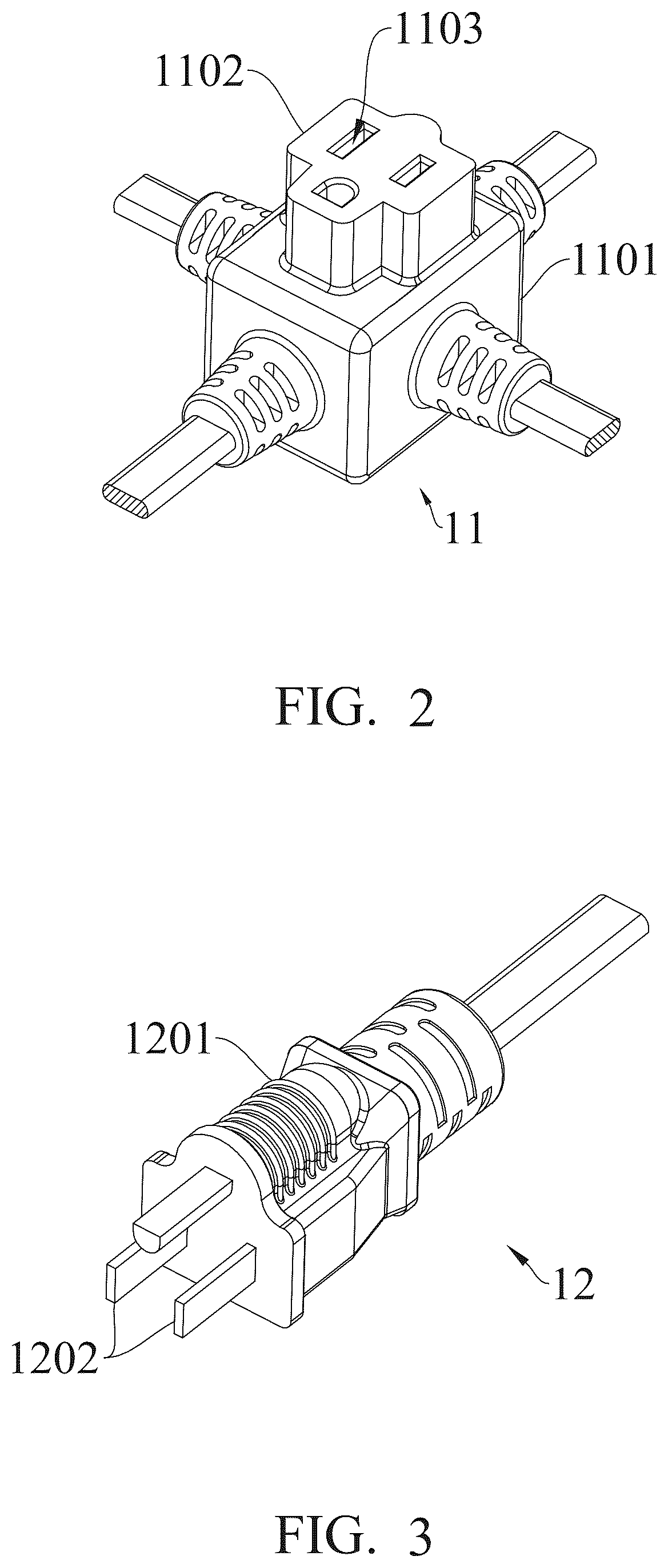 Patent US12316053 Figure 2 – Socket system with extension cord