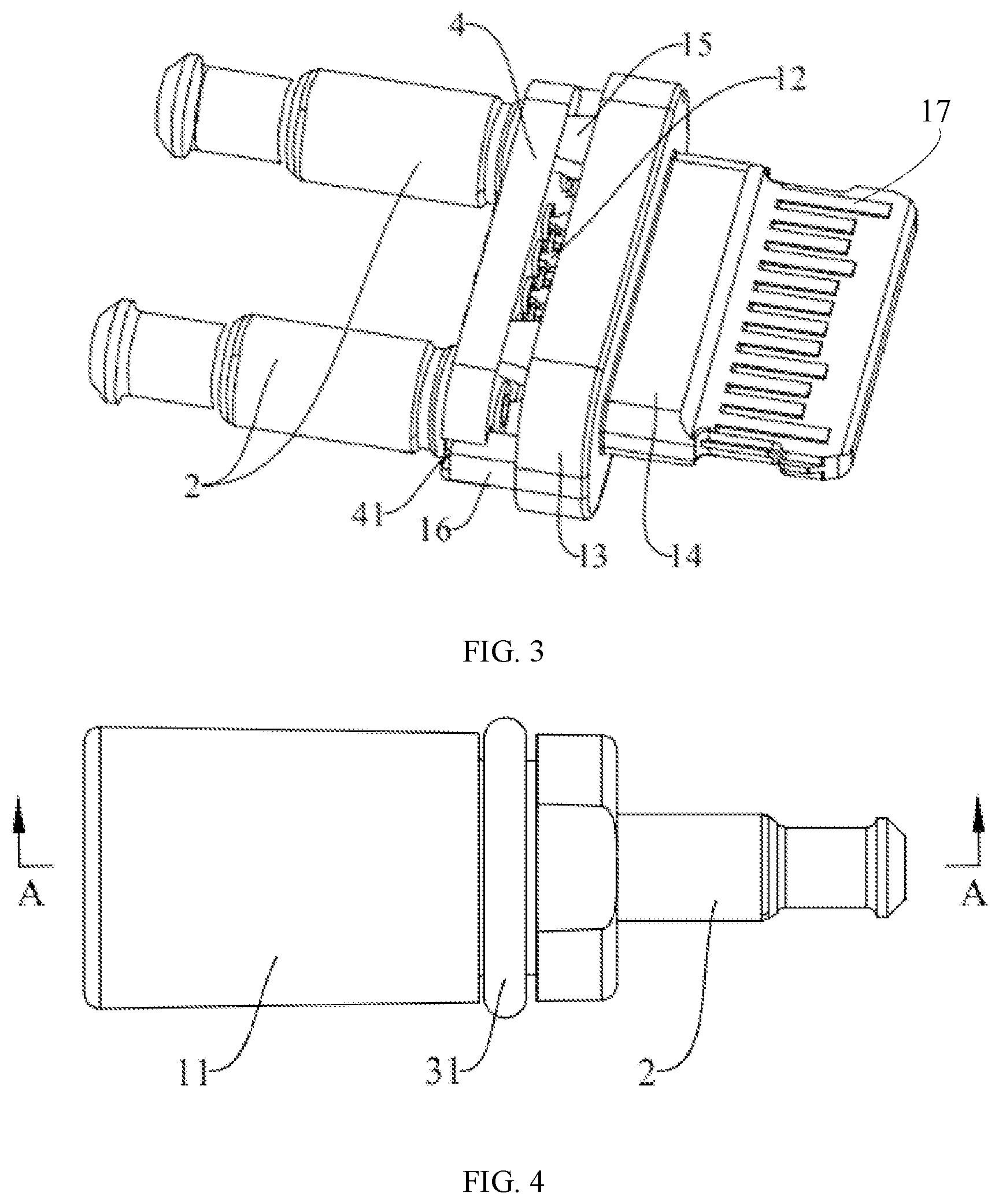 Patent US12316056 Figure 2 – Charging adapter device and installing method thereof
