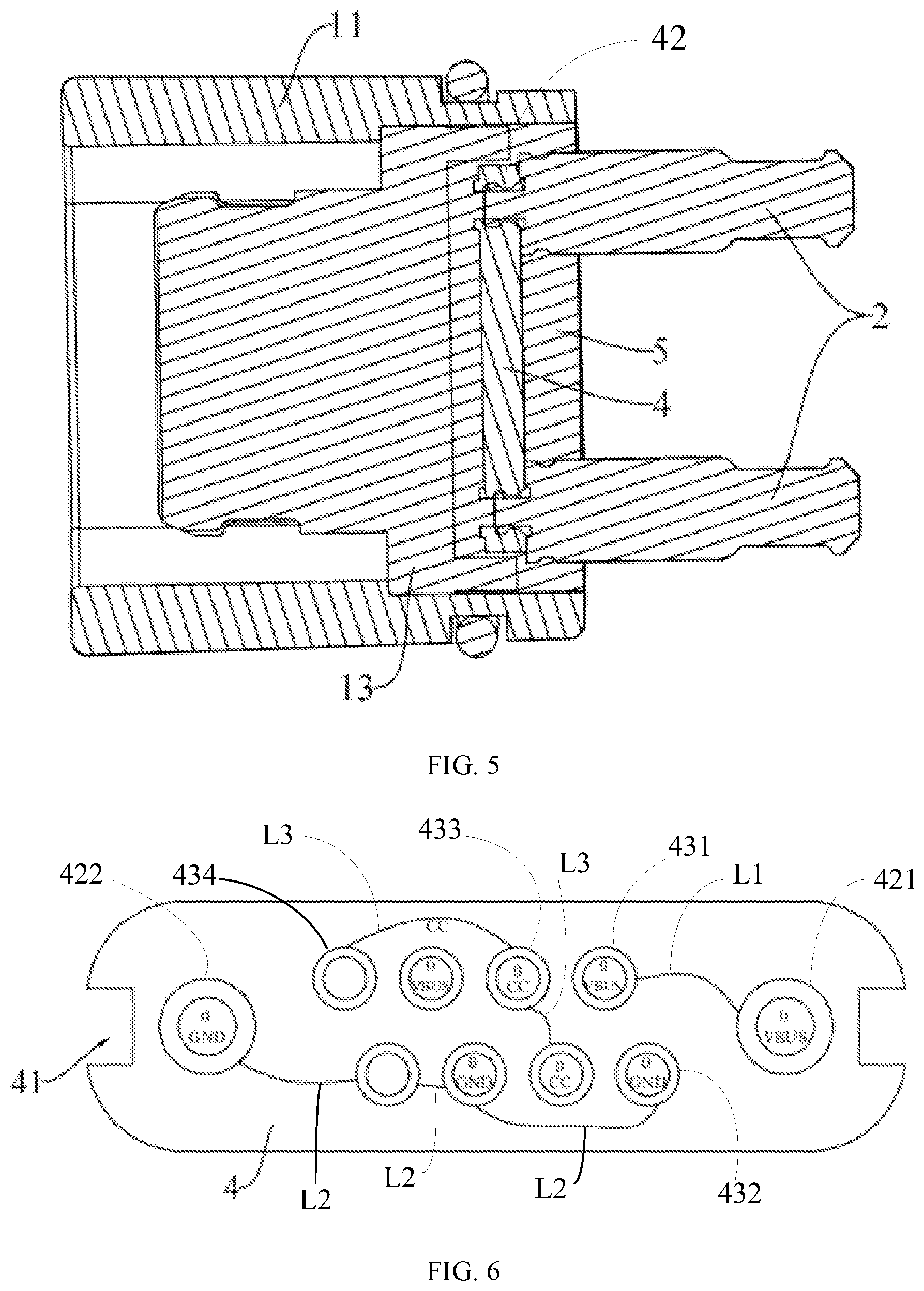Patent US12316056 Figure 3 – Charging adapter device and installing method thereof
