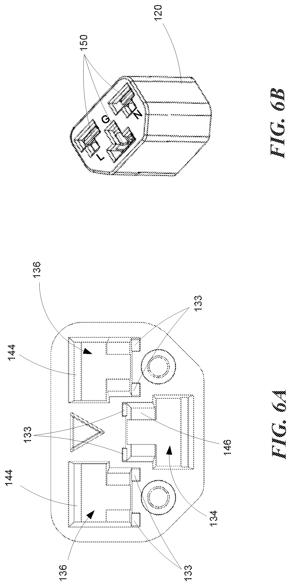 Patent US12316057 Figure 7 – Combination outlet and power distribution unit incorporating the same