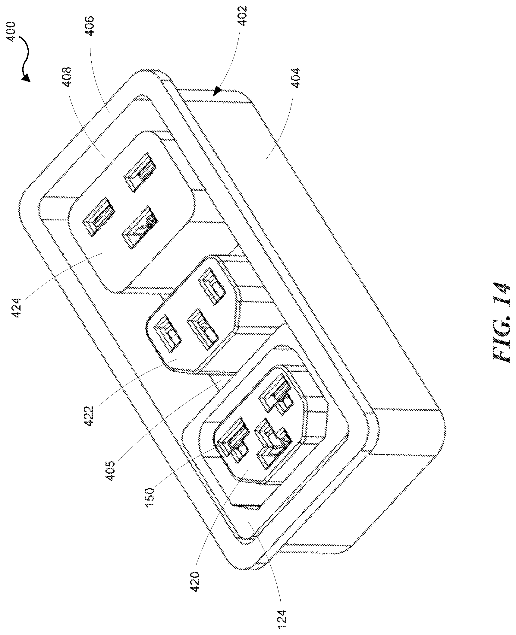 Patent US12316057 Figure 15 – Combination outlet and power distribution unit incorporating the same