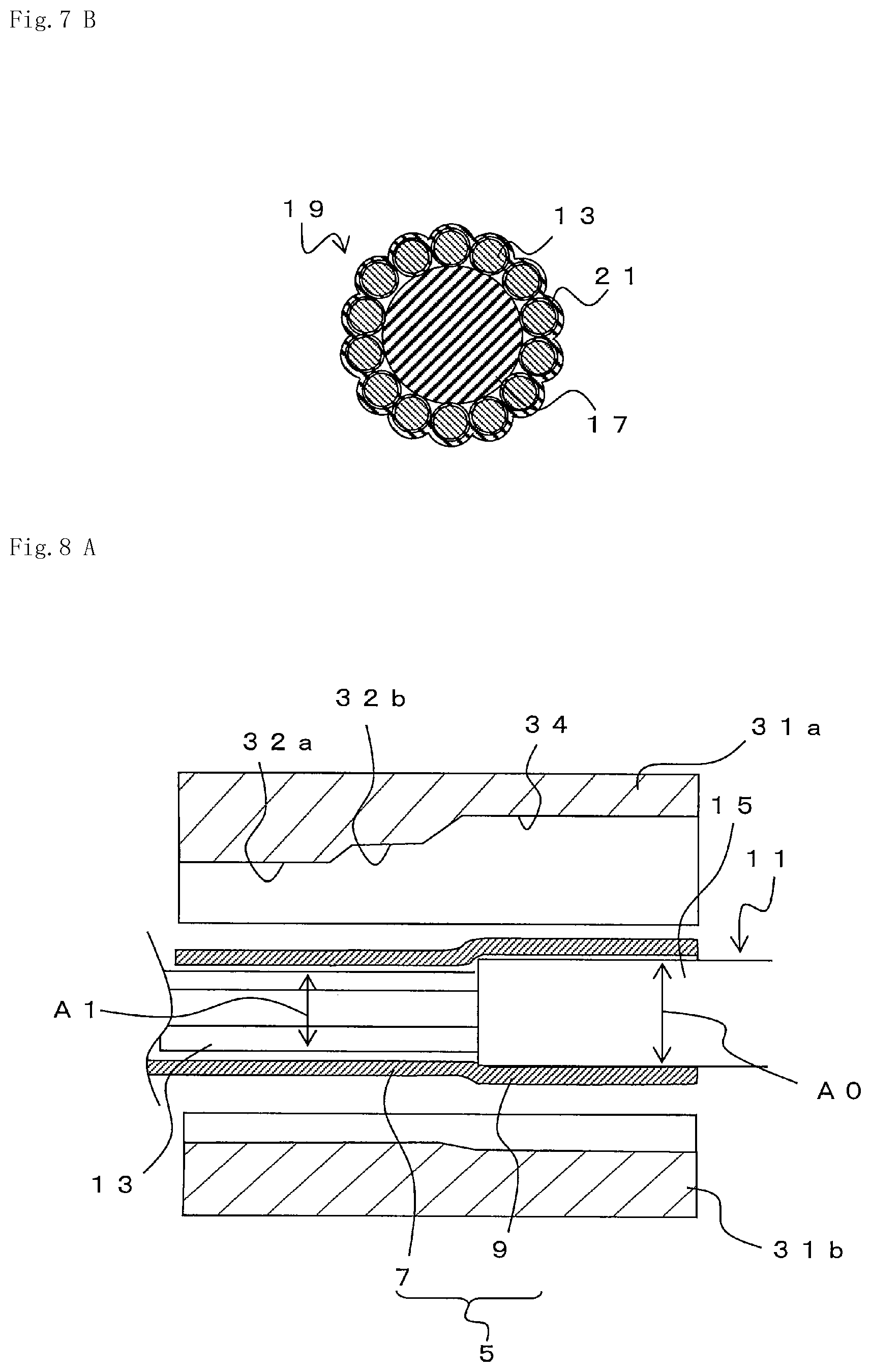 Patent US12316059 Figure 7 – Terminal-equipped electric wire, wiring harness, terminal, terminal crimper, and method for producing terminal-equipped electric wire