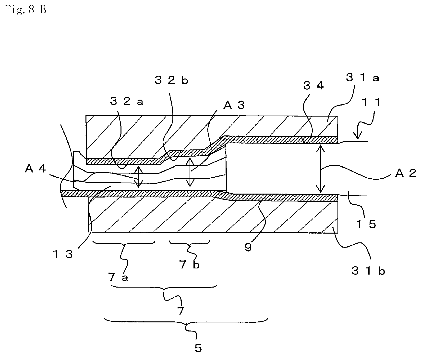 Patent US12316059 Figure 8 – Terminal-equipped electric wire, wiring harness, terminal, terminal crimper, and method for producing terminal-equipped electric wire