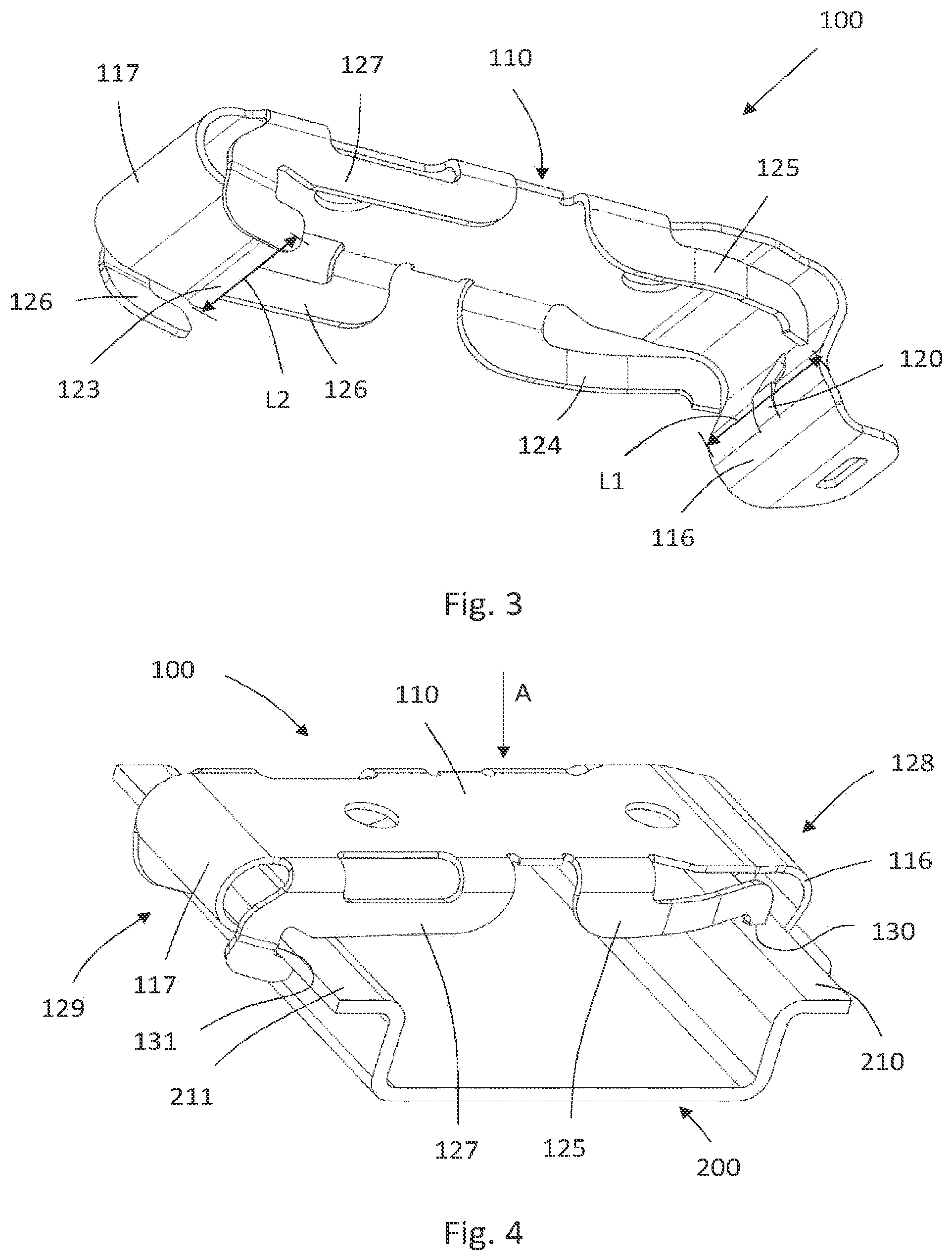 Patent US12316062 Figure 2 – Connecting apparatus and also assembly and electronic device