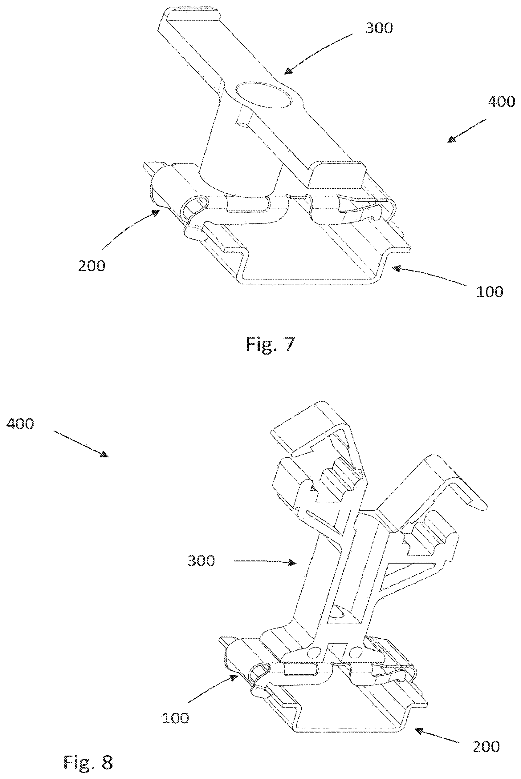 Patent US12316062 Figure 4 – Connecting apparatus and also assembly and electronic device