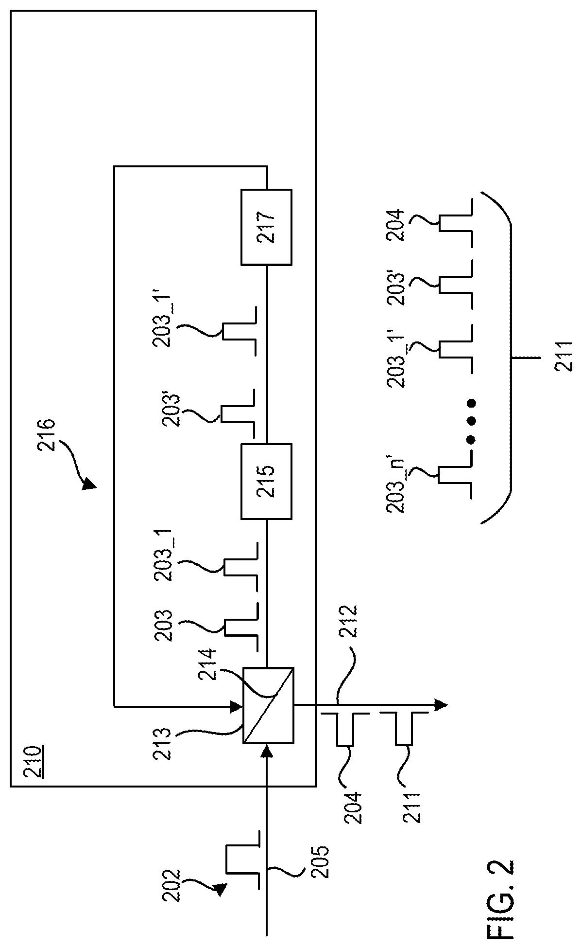 Patent US12316063 Figure 2 – Output light beam formation apparatus