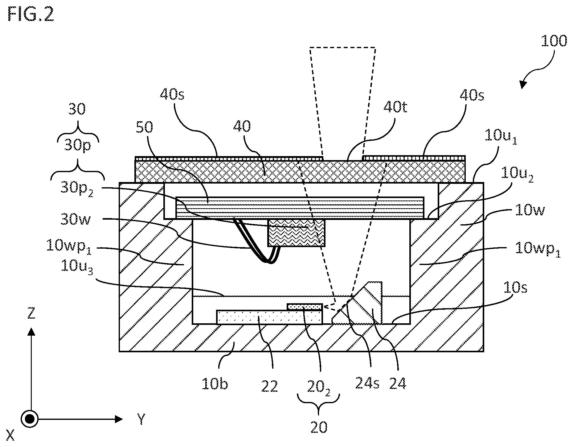 Patent US12316069 Figure 7 – Light-emitting device