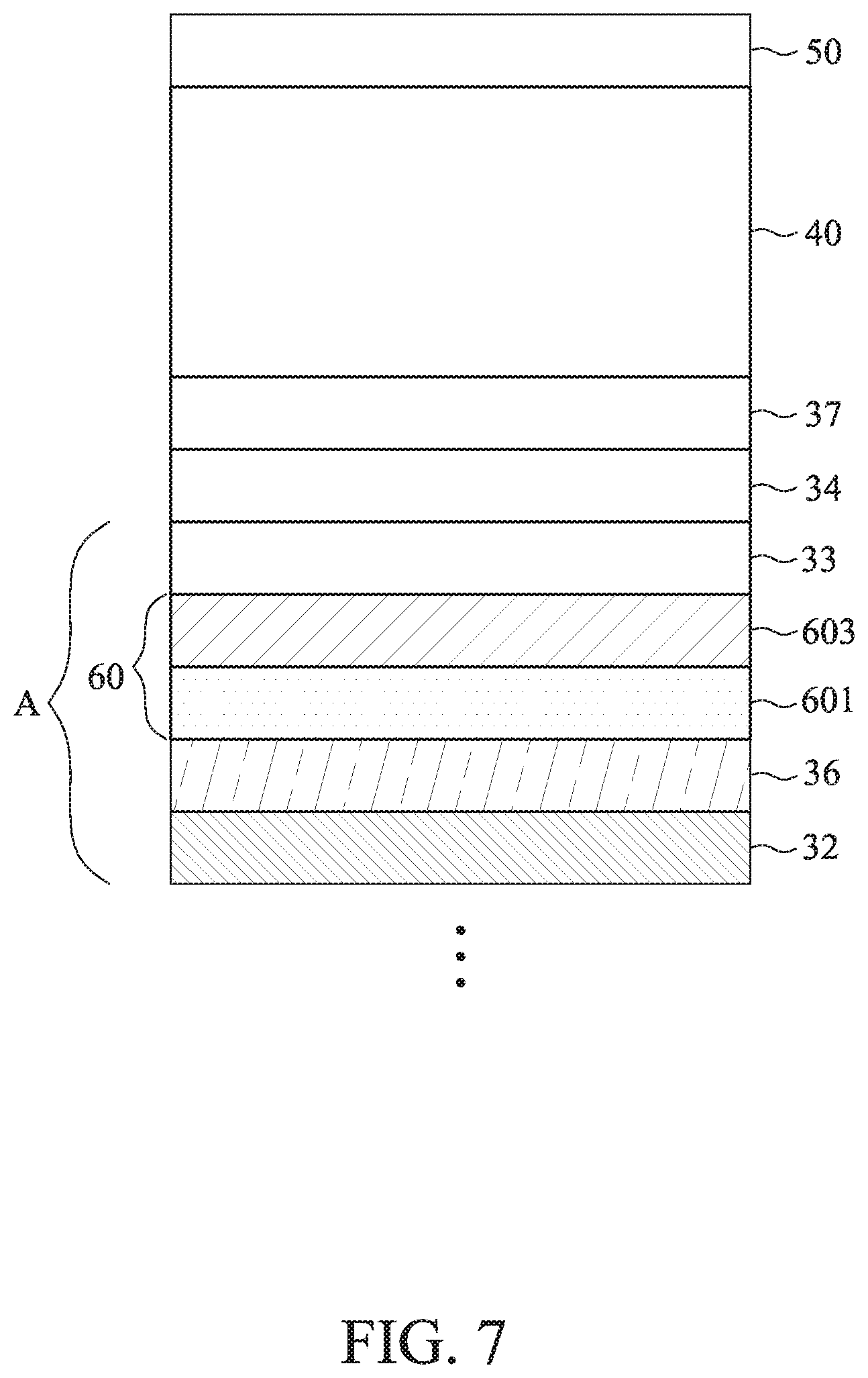 Patent US12316076 Figure 7 – Vertical cavity surface emitting laser diode (VCSEL) with tunnel junction