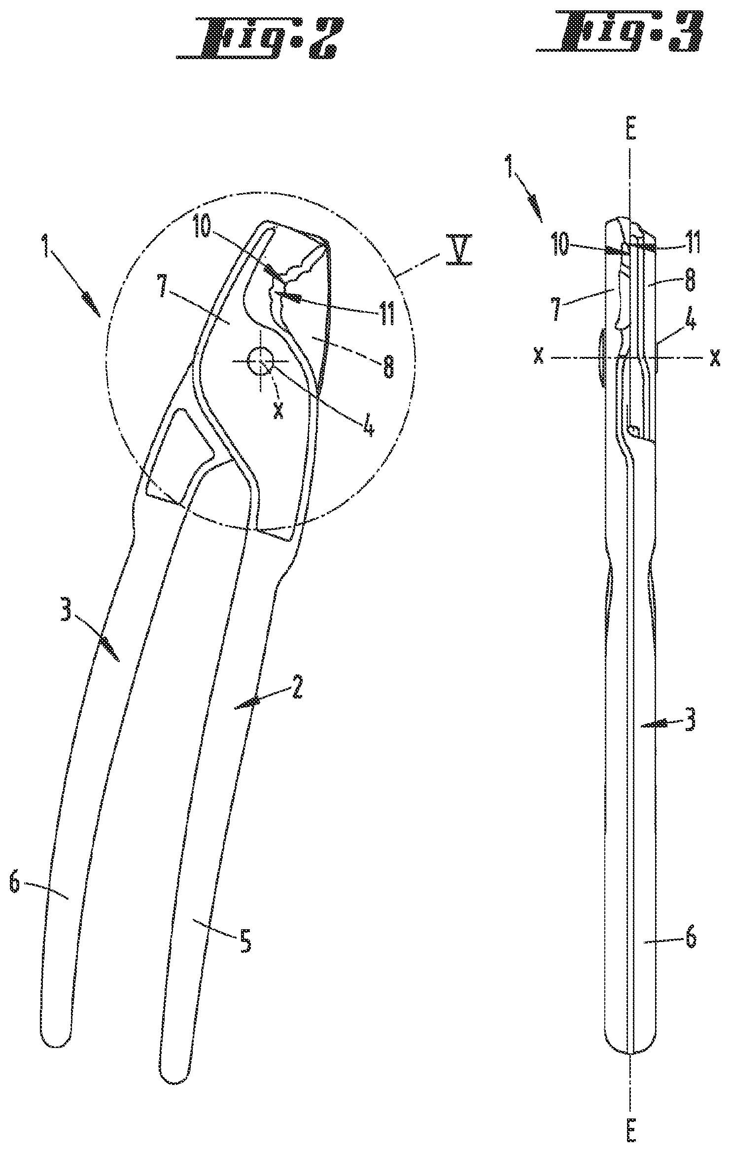 Patent US12316080 Figure 2 – Pliers-type cutting tool