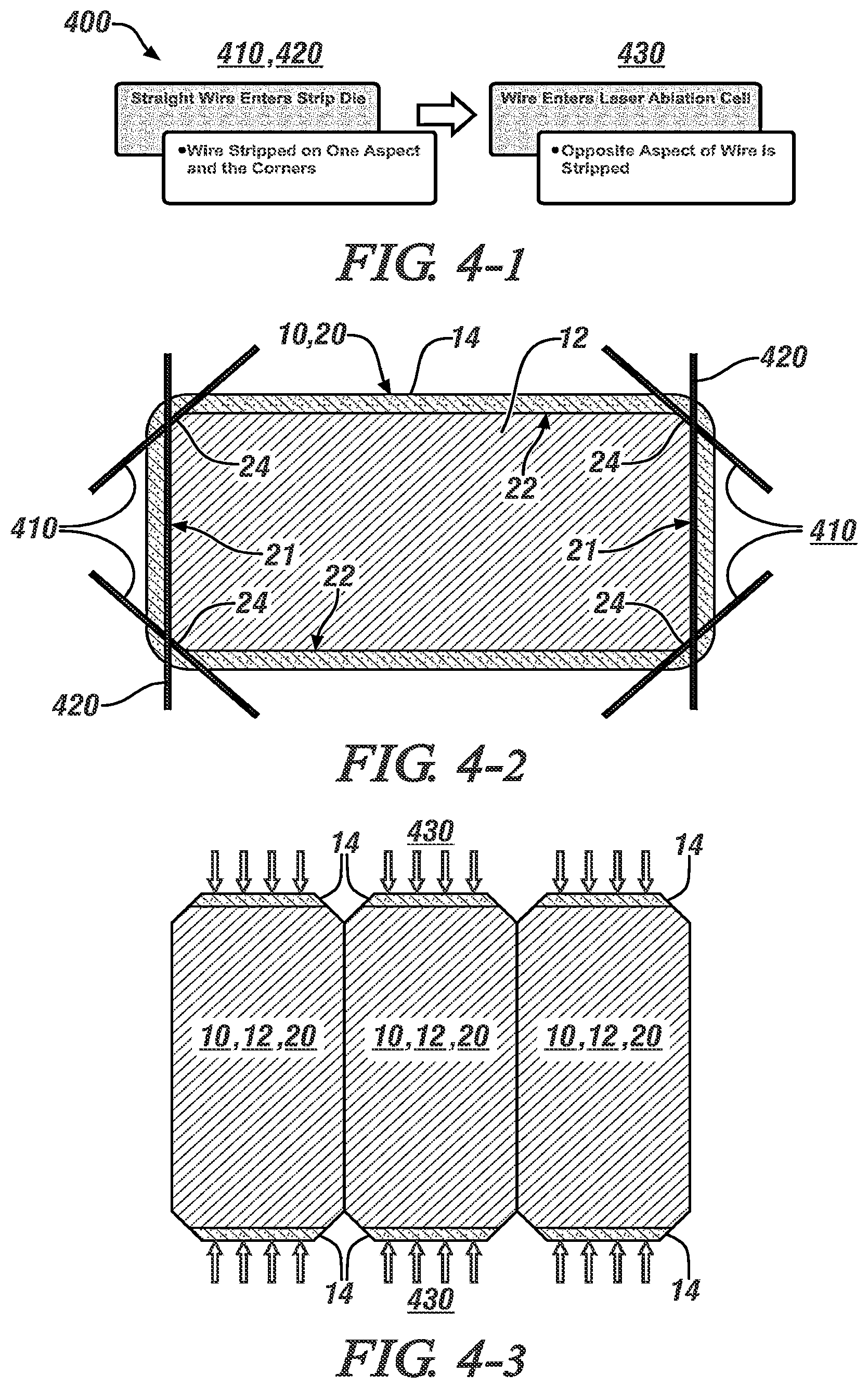 Patent US12316081 Figure 4 – Method and system for preparing a terminal for an insulated wire conductor