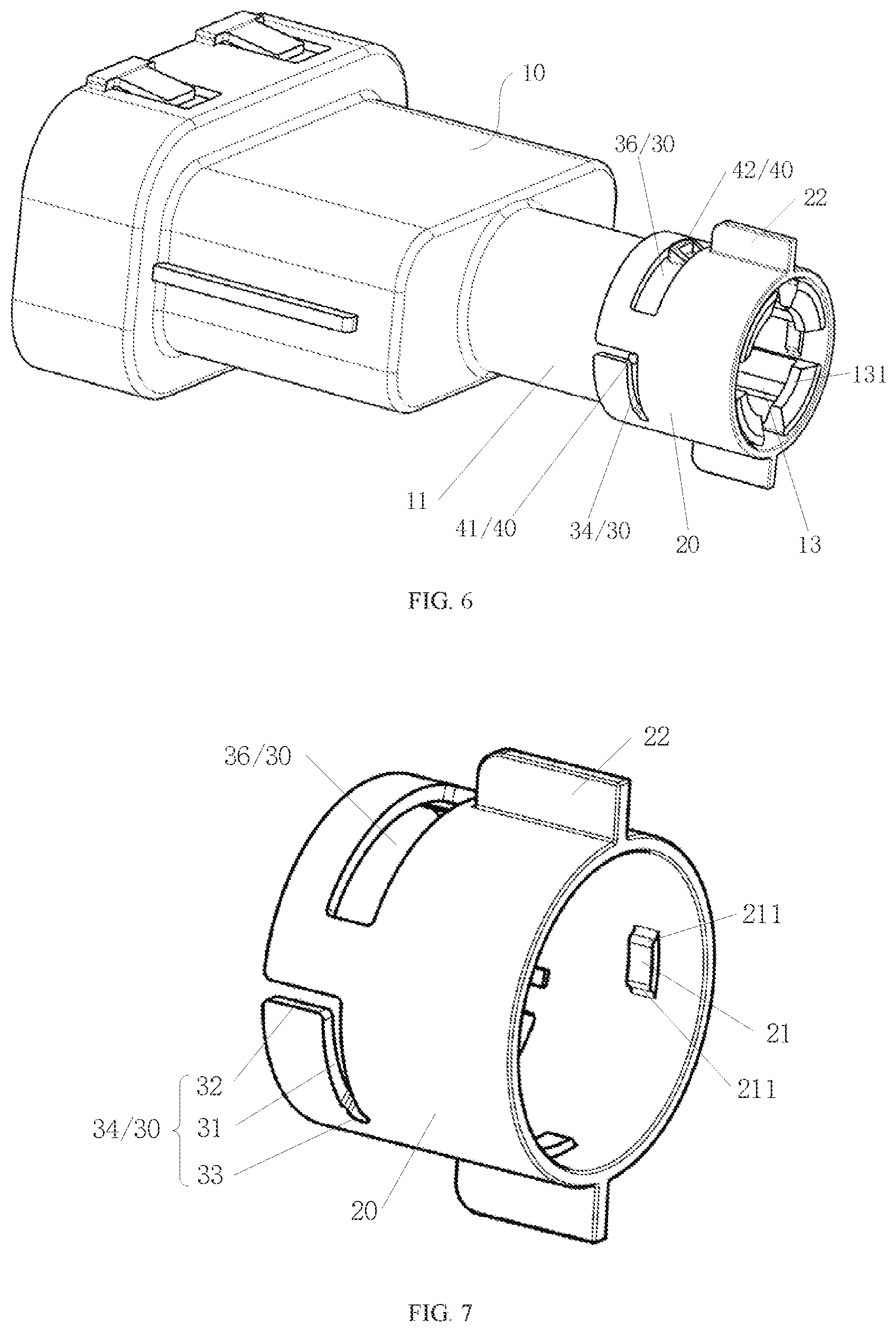 Patent US12316083 Figure 6 – Cable protection device