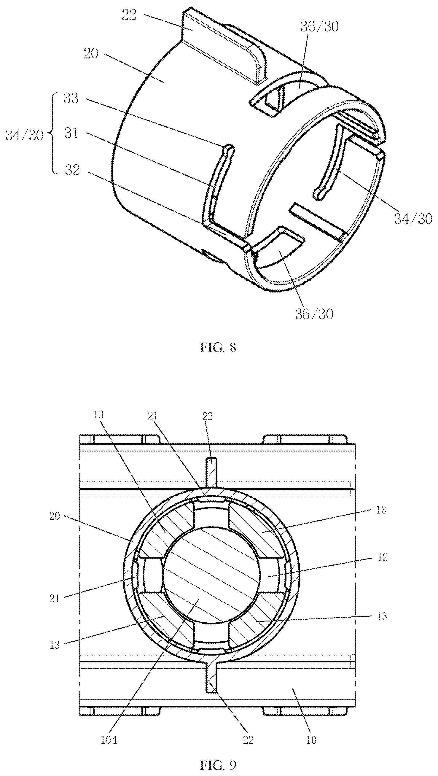 Patent US12316083 Figure 7 – Cable protection device