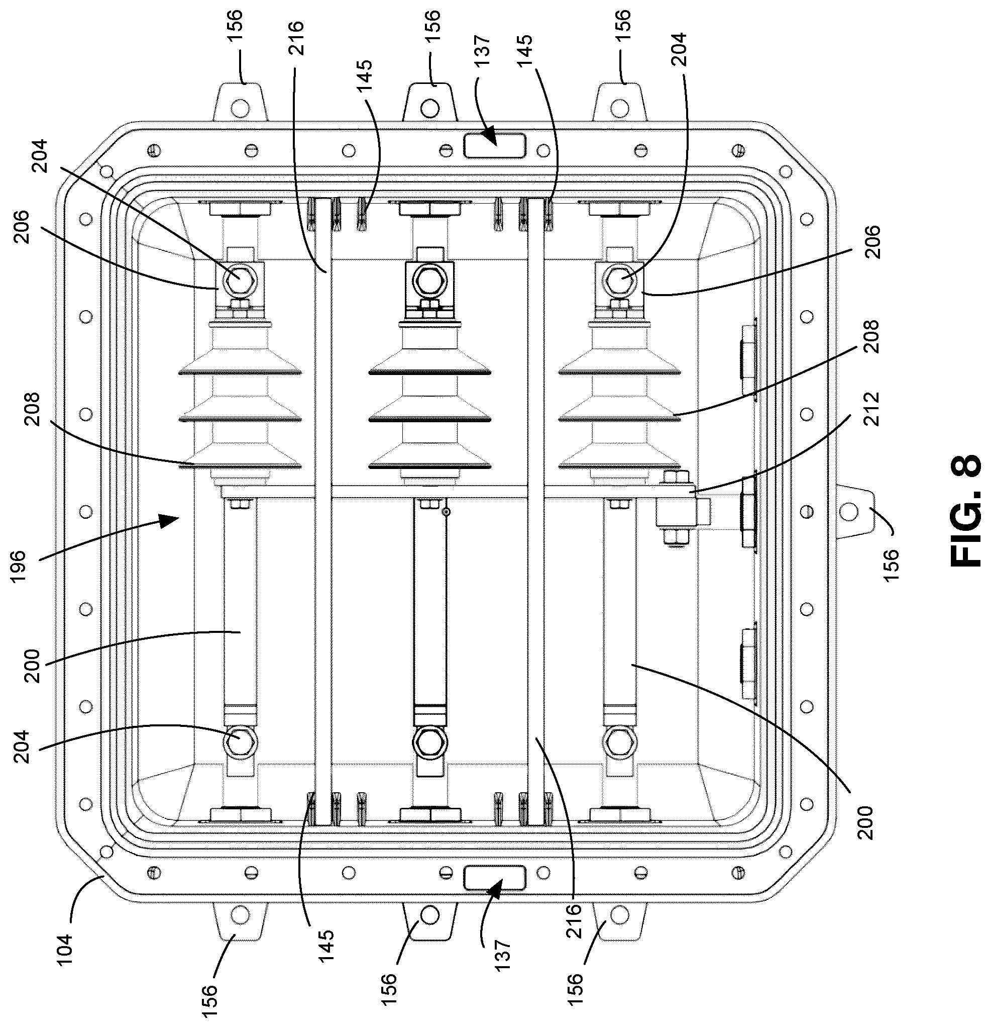 Patent US12316087 Figure 9 – Sheath-bonding link box