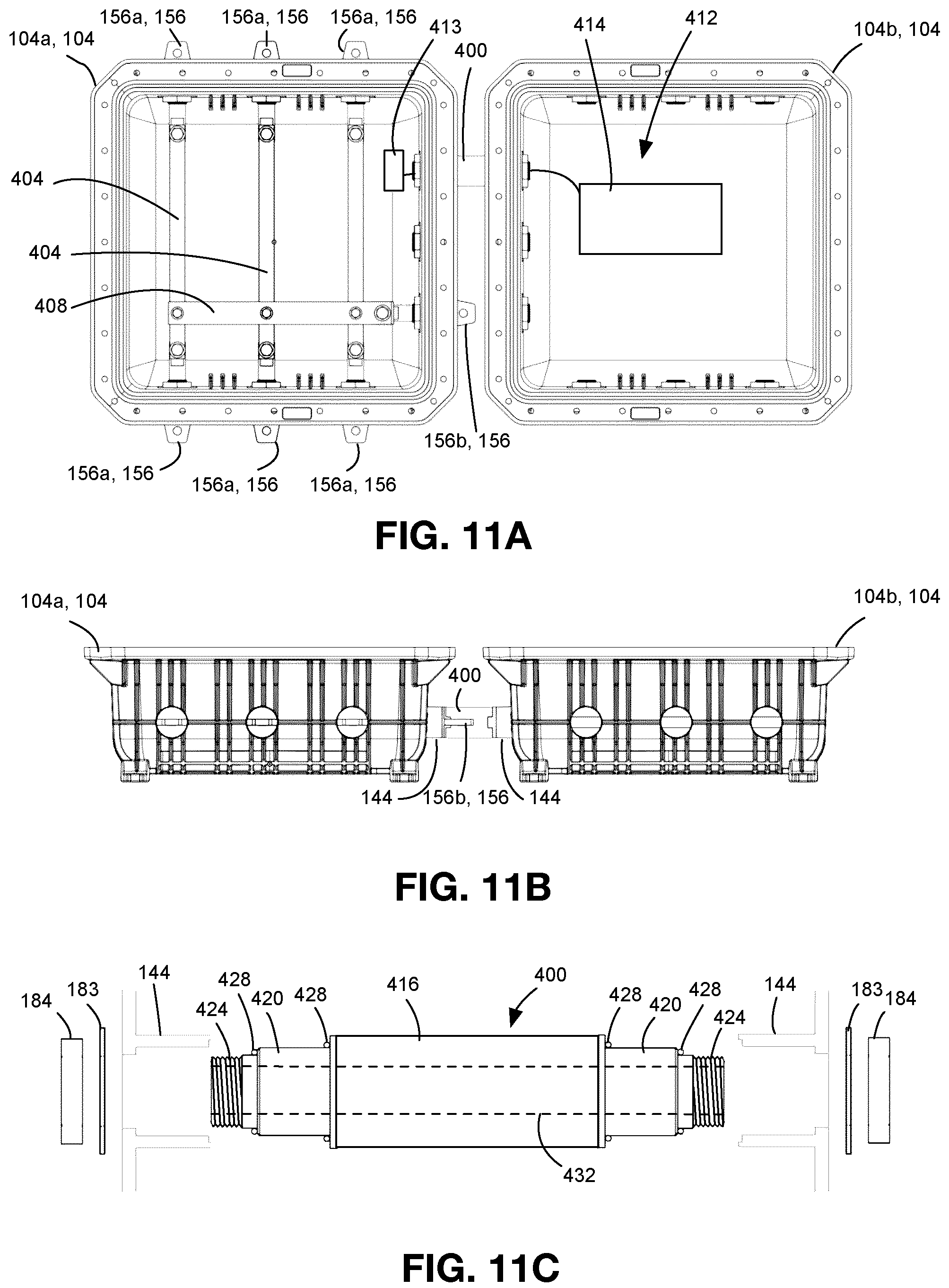 Patent US12316087 Figure 12 – Sheath-bonding link box