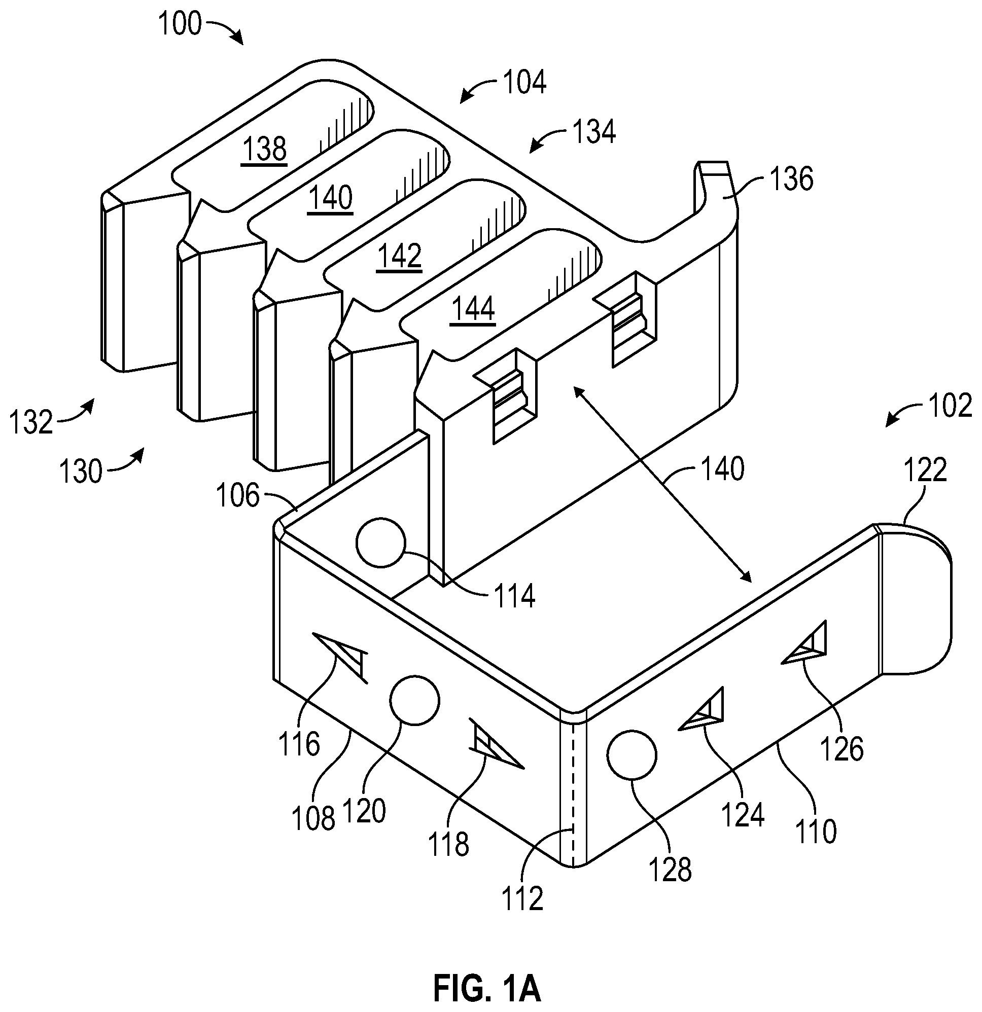 Patent US12316089 Figure 1 – Cable stacker
