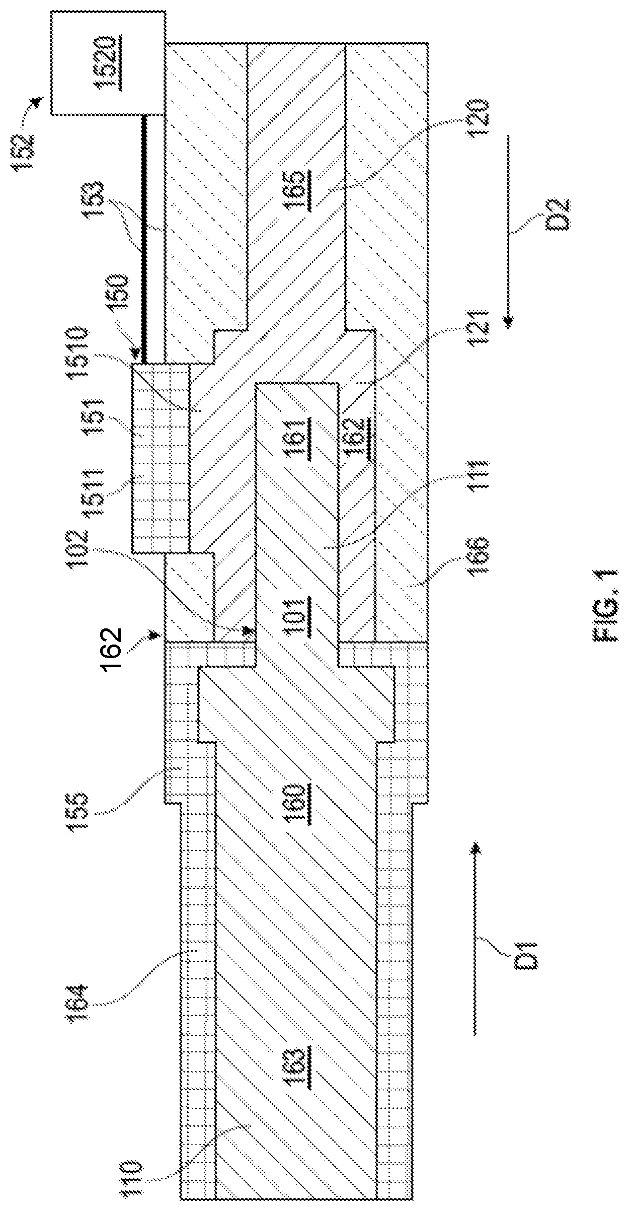 Patent US12316090 Figure 1 – Temperature sensor for arc detection