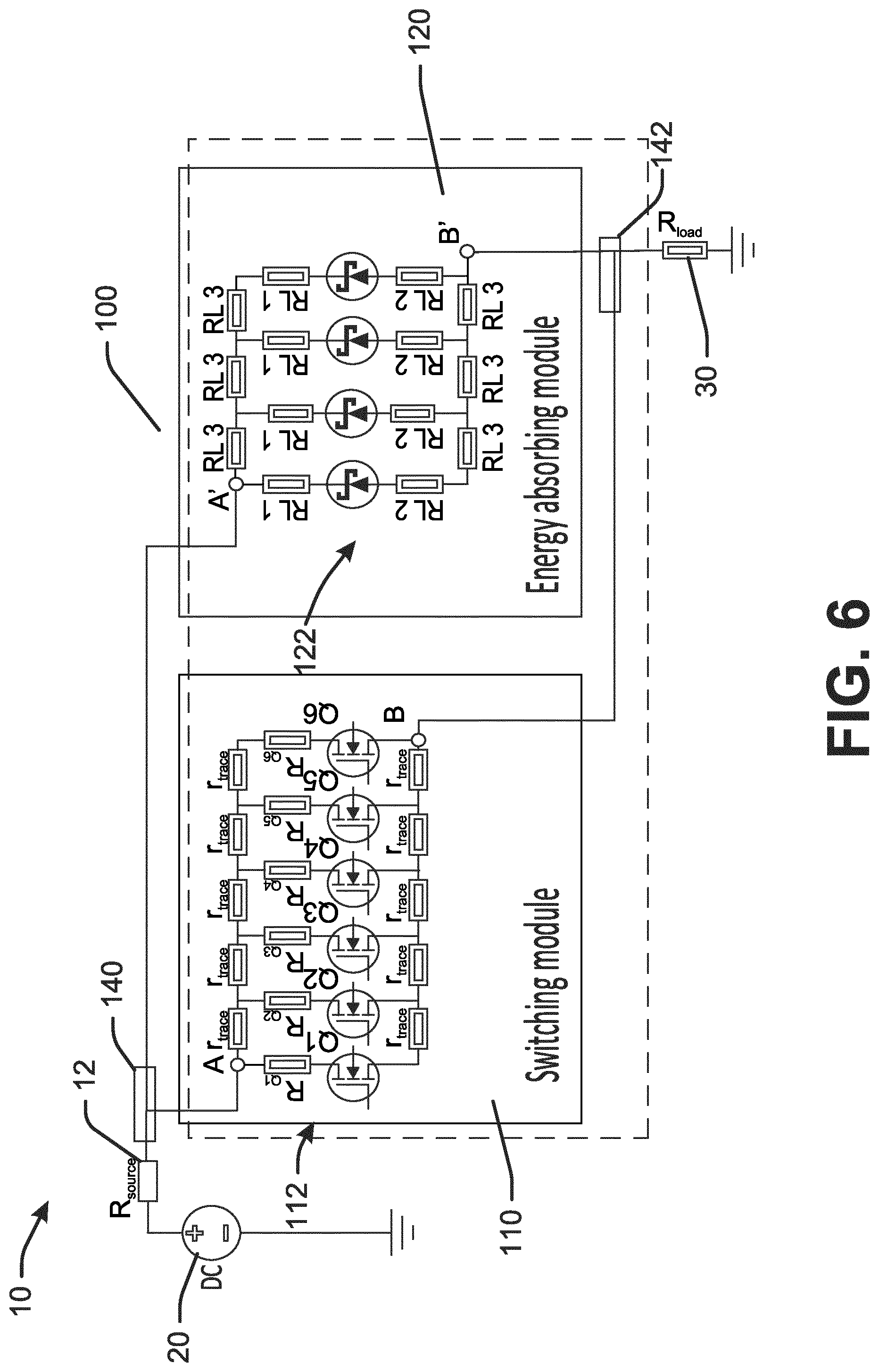 Patent US12316091 Figure 4 – Modular solid-state circuit breaker
