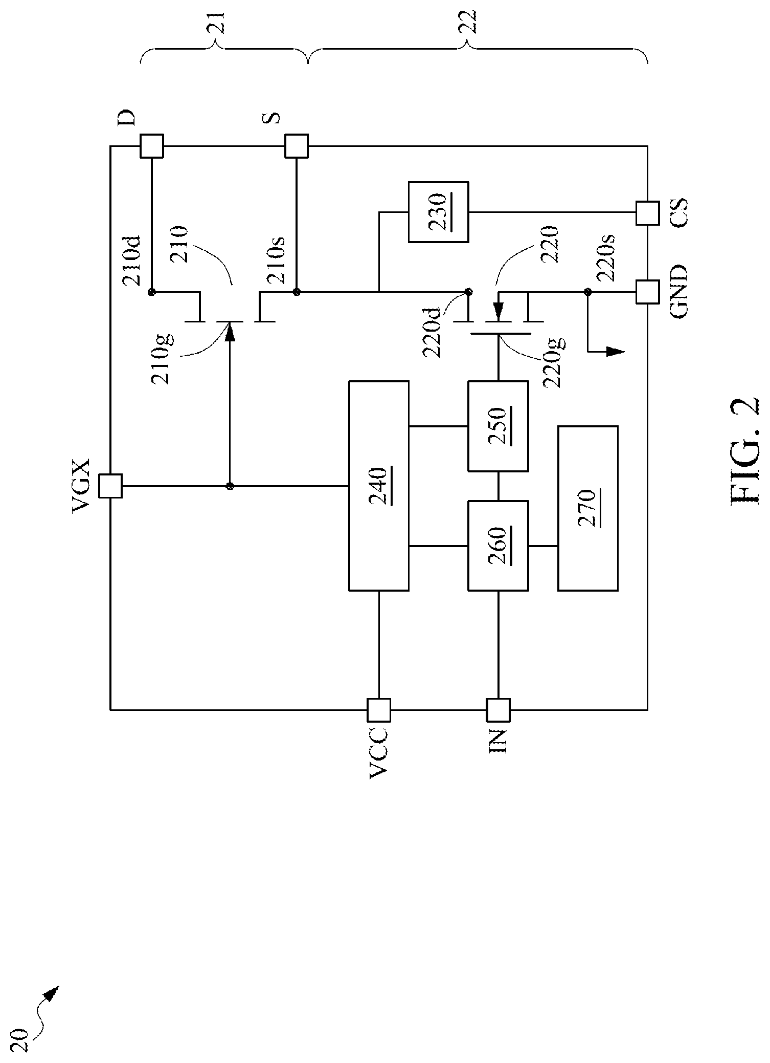 Patent US12316092 Figure 5 – Circuit system and manufacturing and operating method therefor