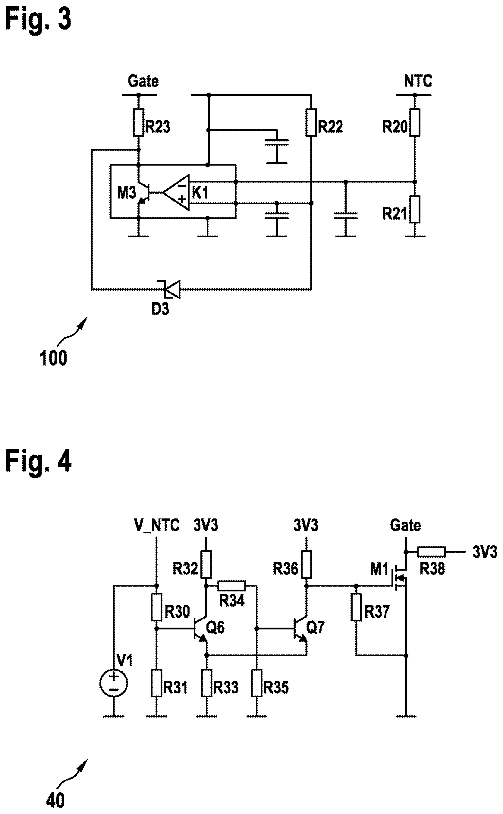 Patent US12316094 Figure 3 – Protective device for an electronic component connected to an interface