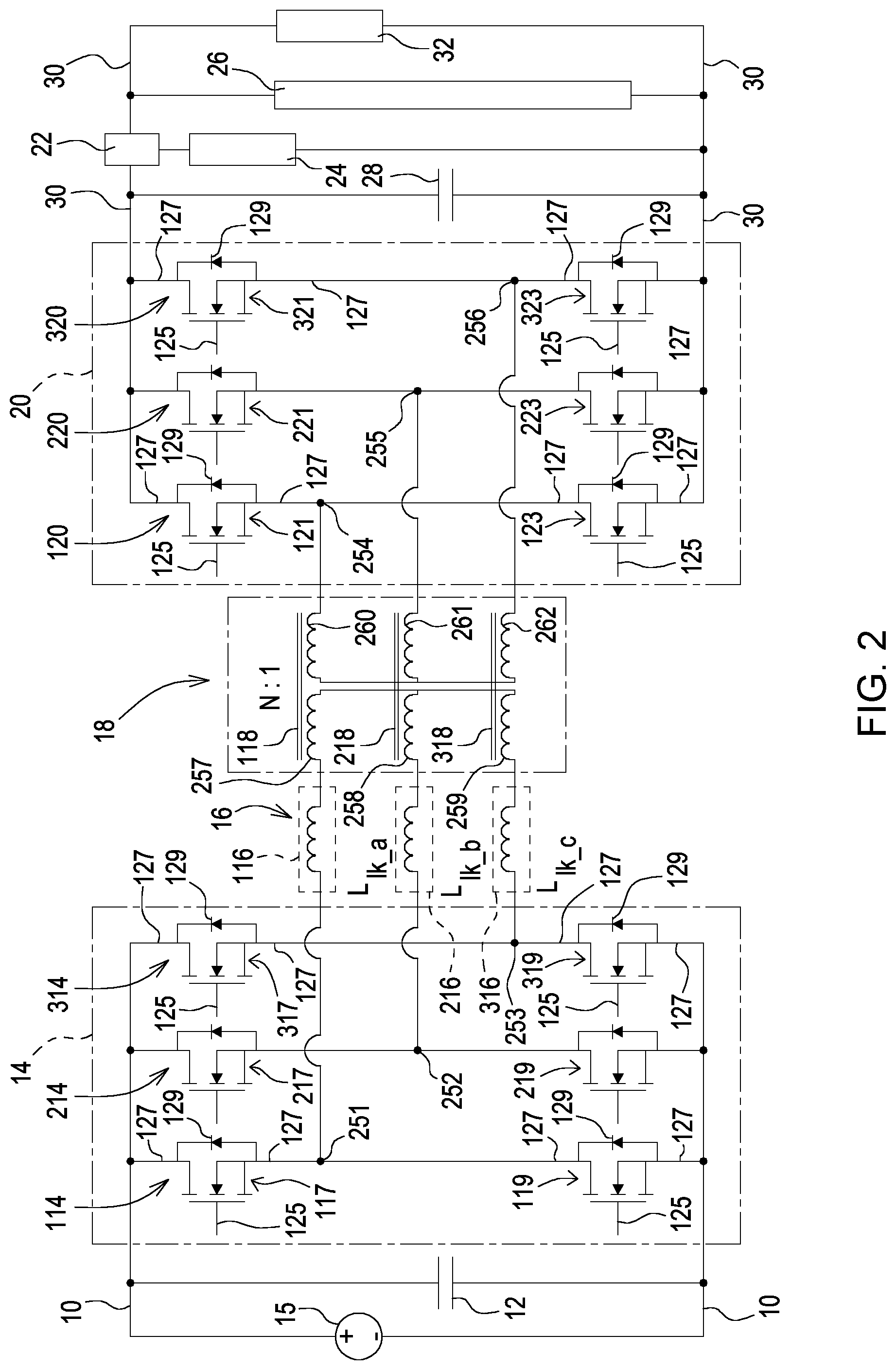 Patent US12316097 Figure 2 – Polarity protection for a converter