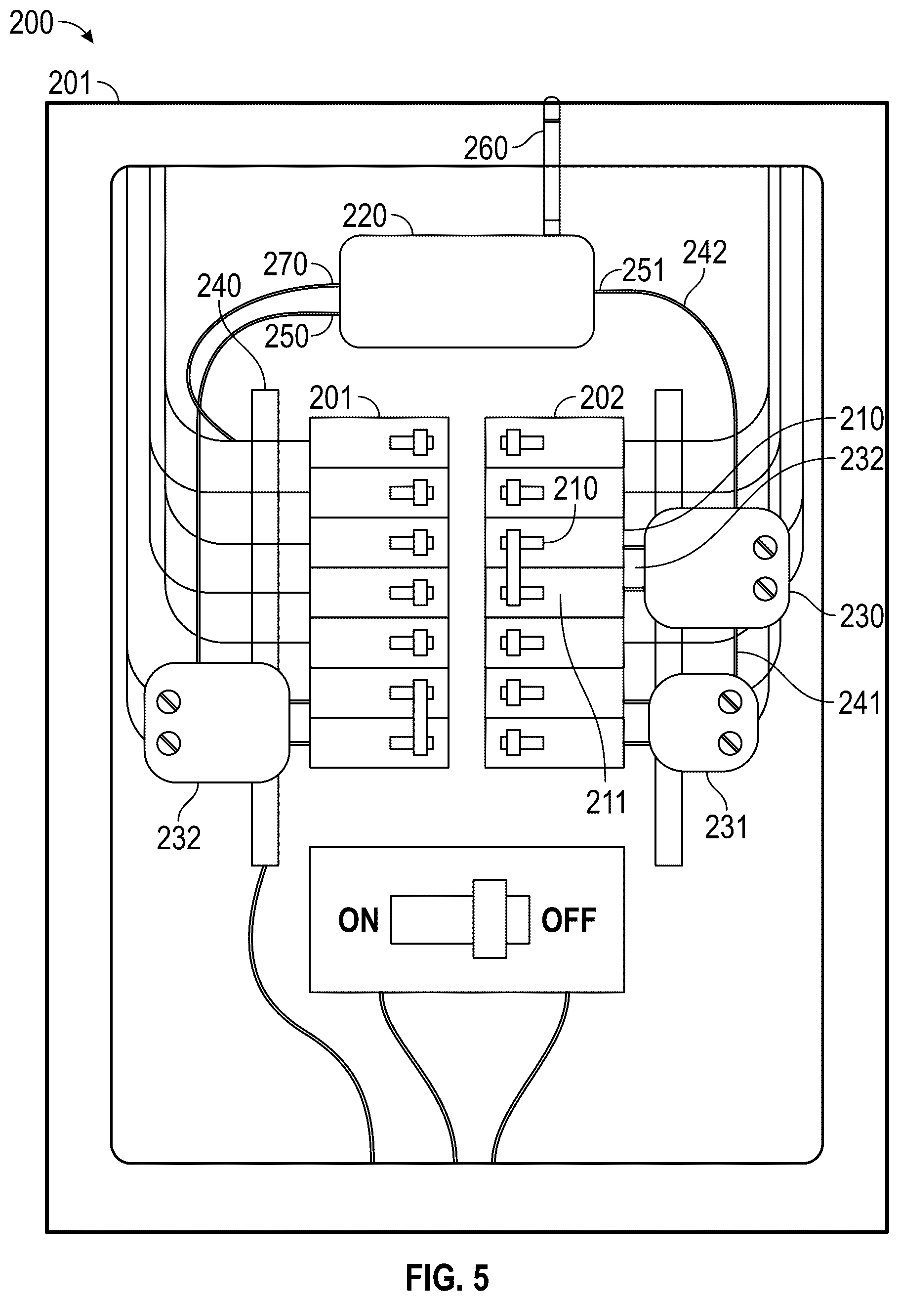 Patent US12316101 Figure 4 – Compact modular electrical load management system