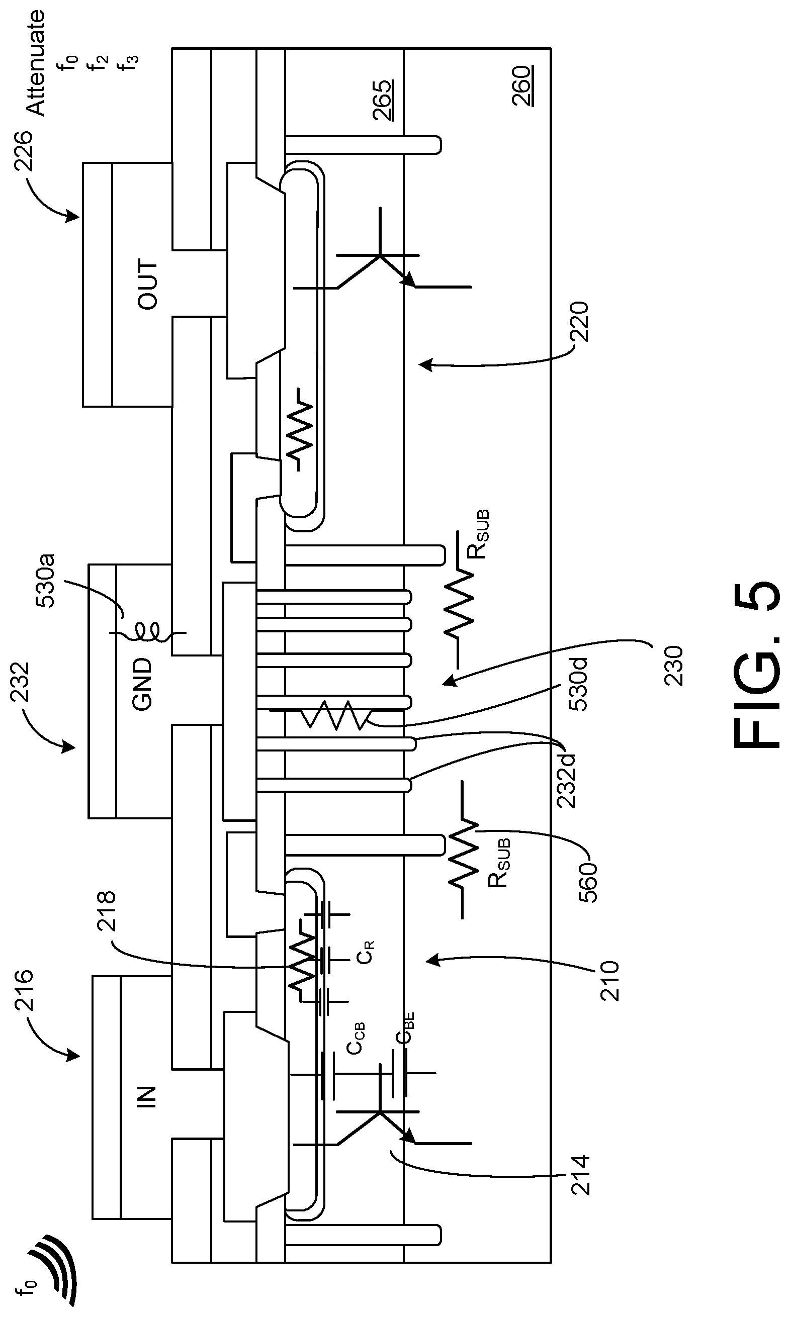 Patent US12316105 Figure 6 – Interference filter and electrostatic discharge / electrical surge protection circuit and device