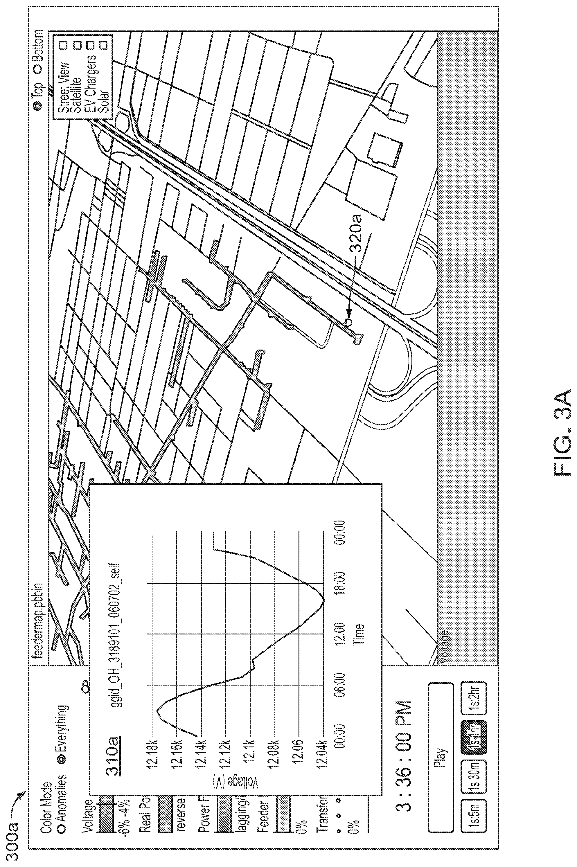 Patent US12316109 Figure 4 – Electrical power grid visualization