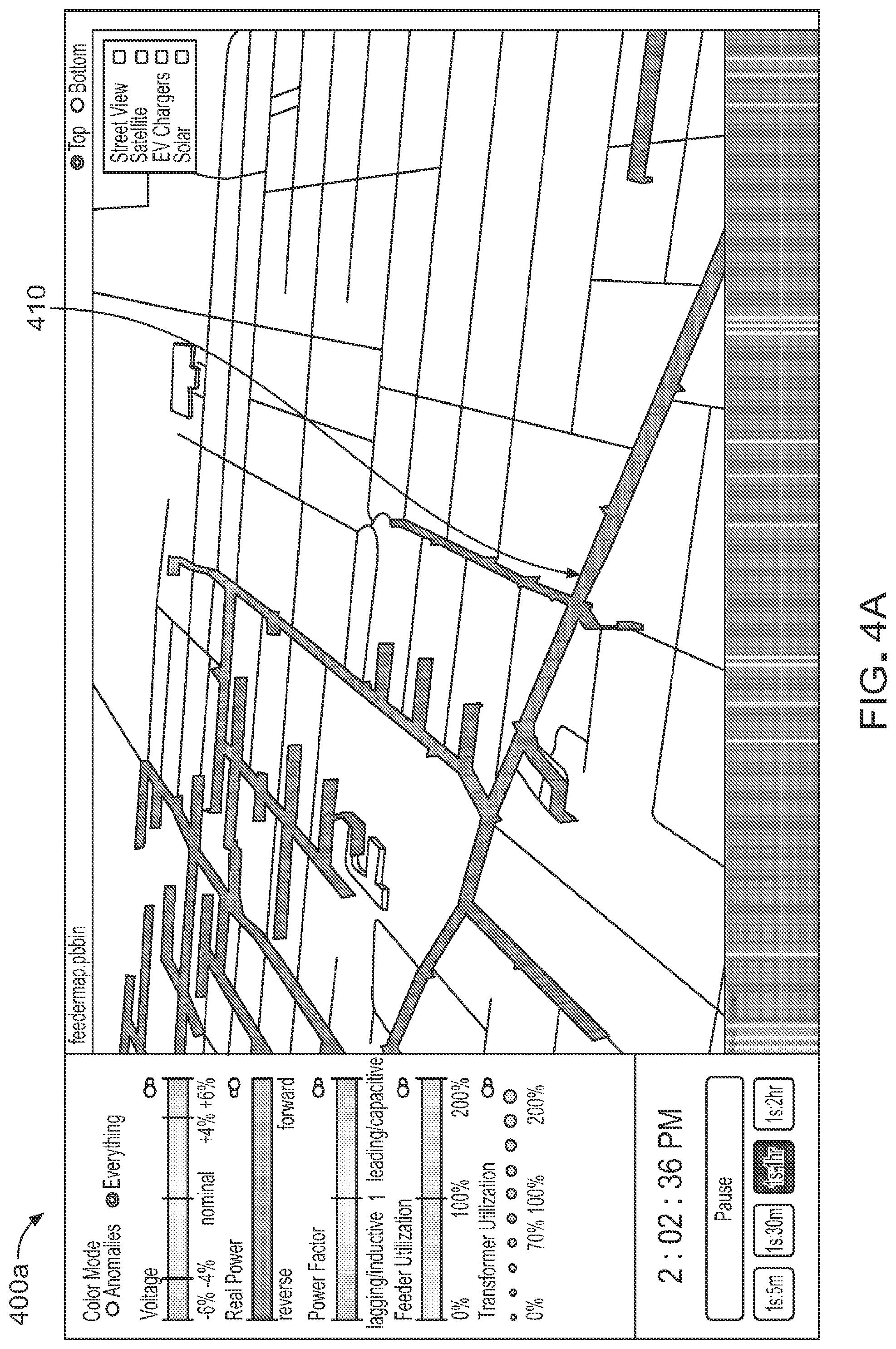 Patent US12316109 Figure 6 – Electrical power grid visualization