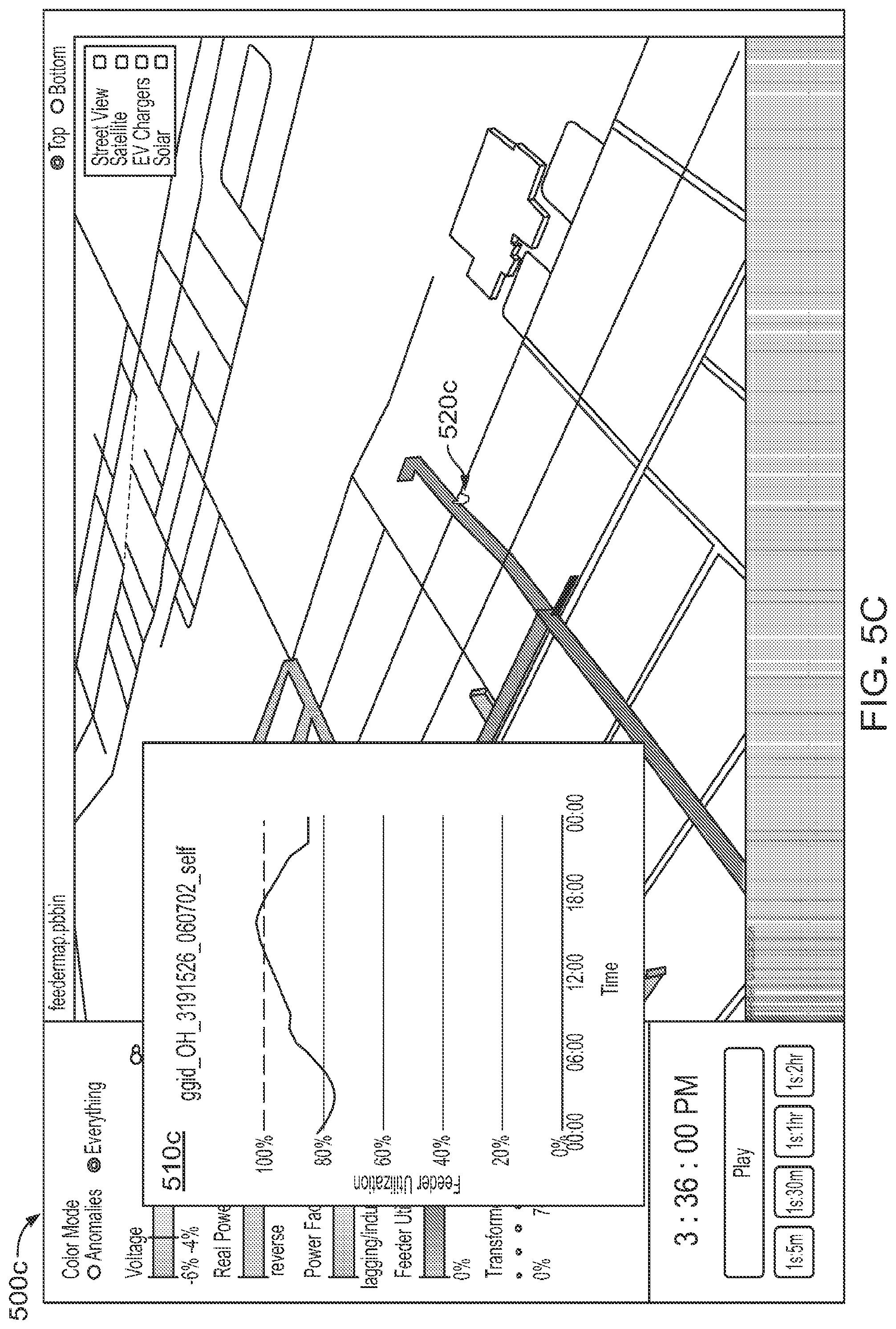 Patent US12316109 Figure 10 – Electrical power grid visualization