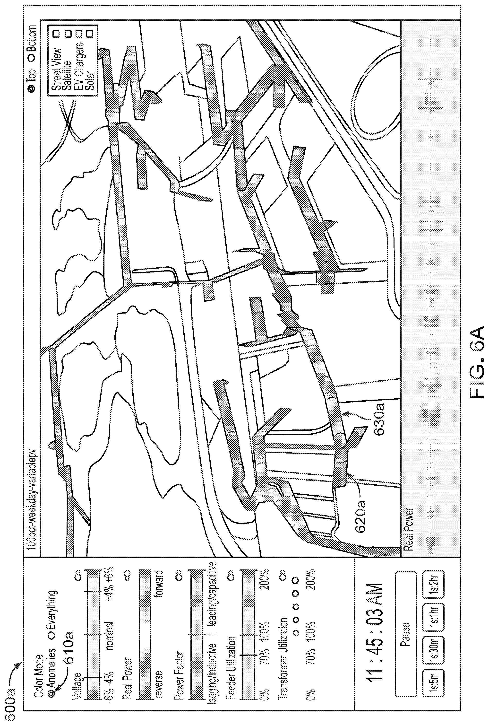 Patent US12316109 Figure 11 – Electrical power grid visualization