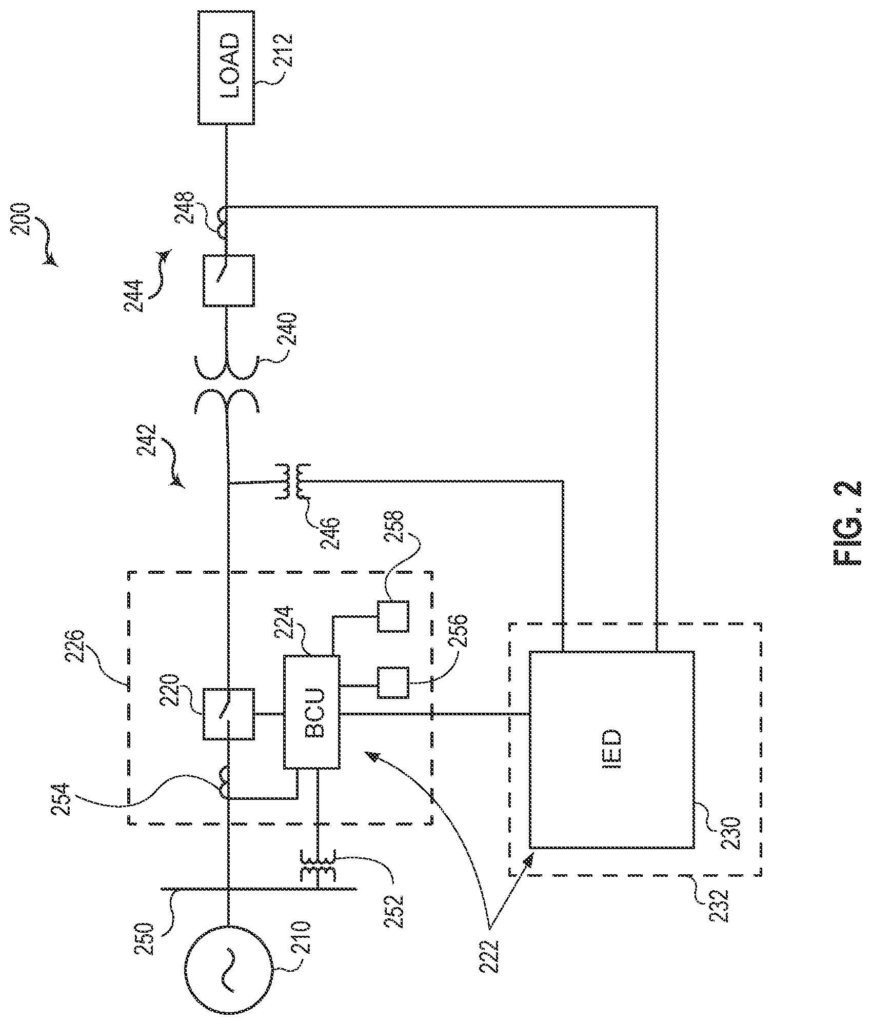 Patent US12316112 Figure 2 – Breaker control units and related systems and methods