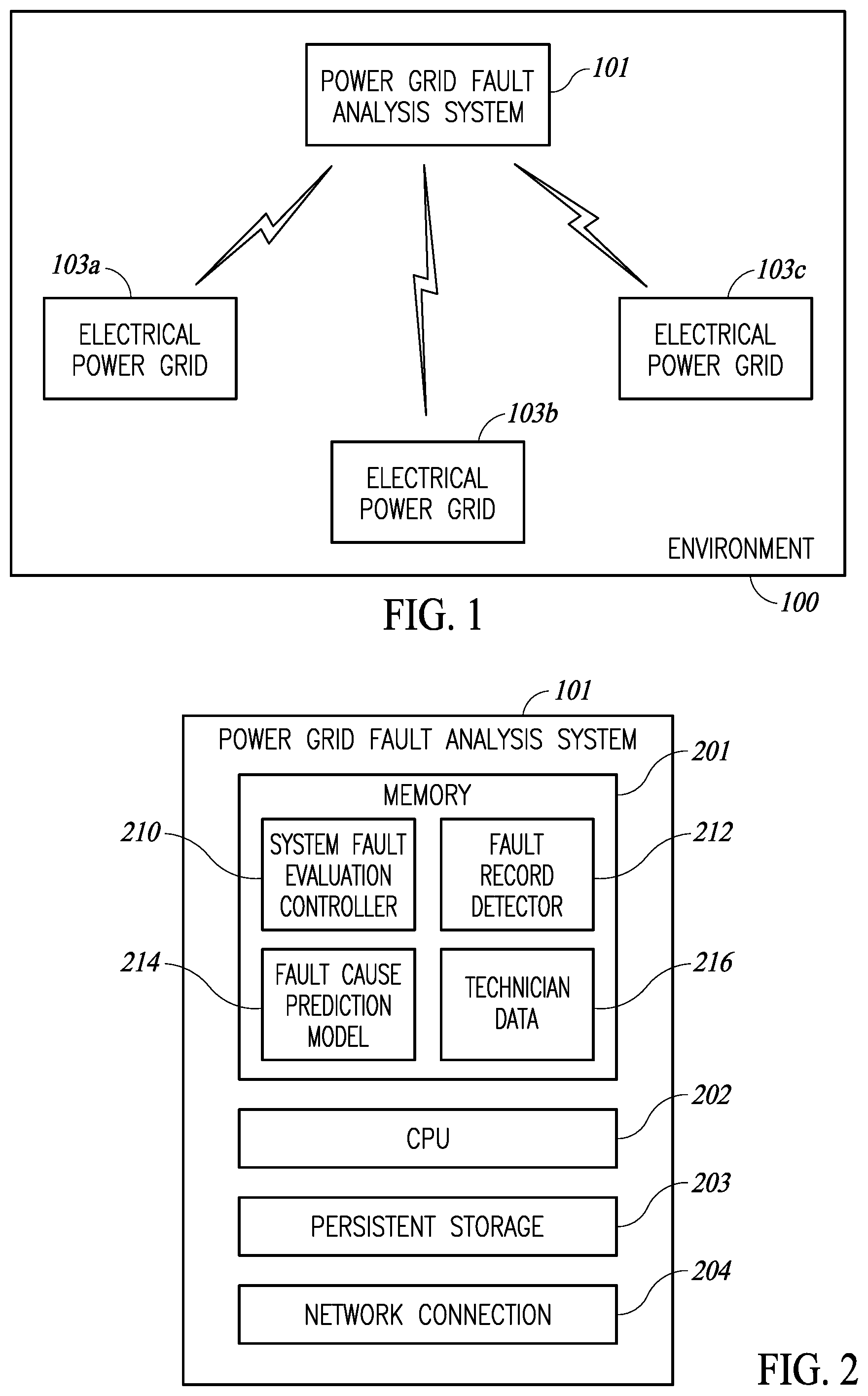 Patent US12316114 Figure 1 – Systems and methods for AI continued learning in electrical power grid fault analysis