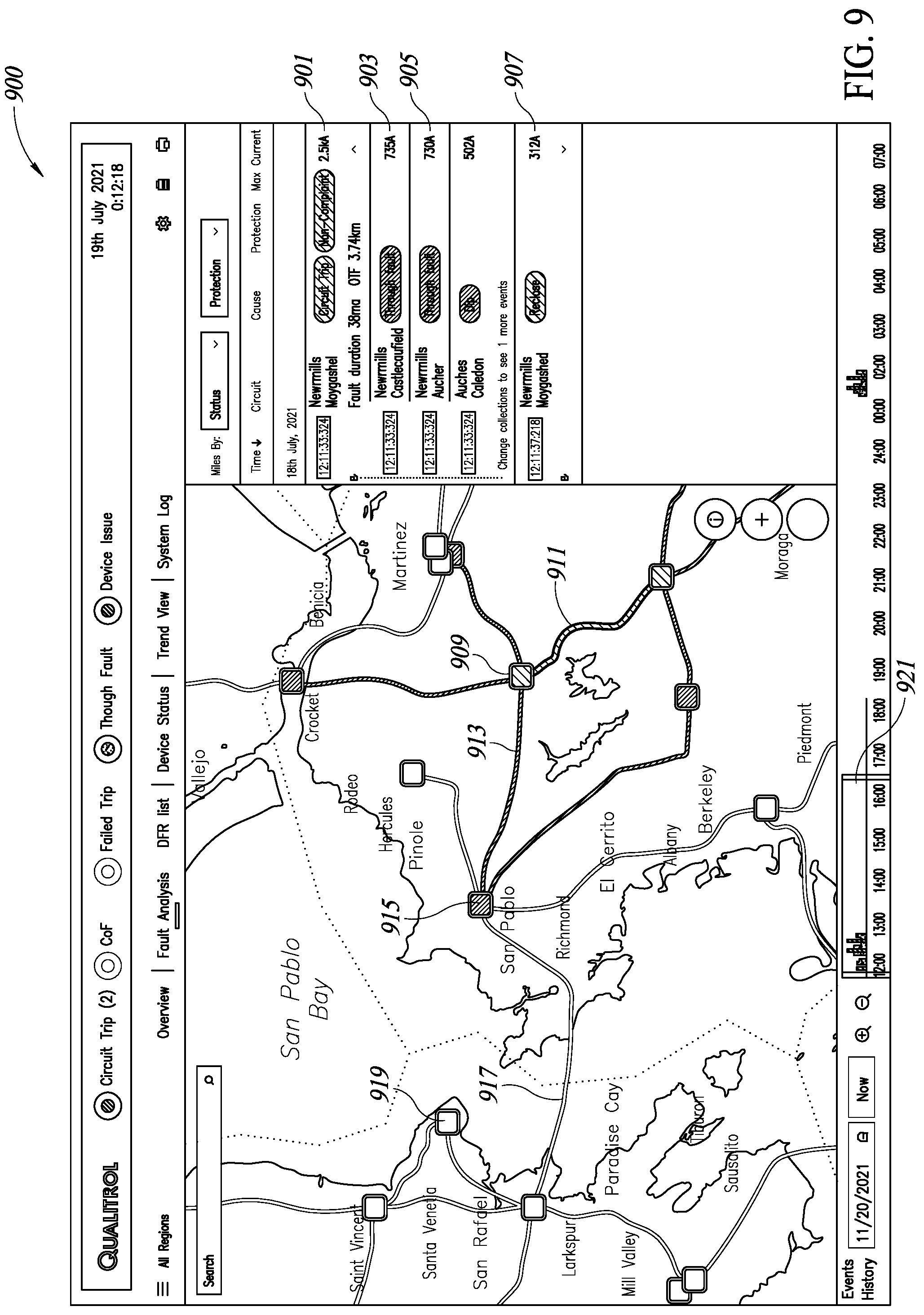 Patent US12316114 Figure 7 – Systems and methods for AI continued learning in electrical power grid fault analysis