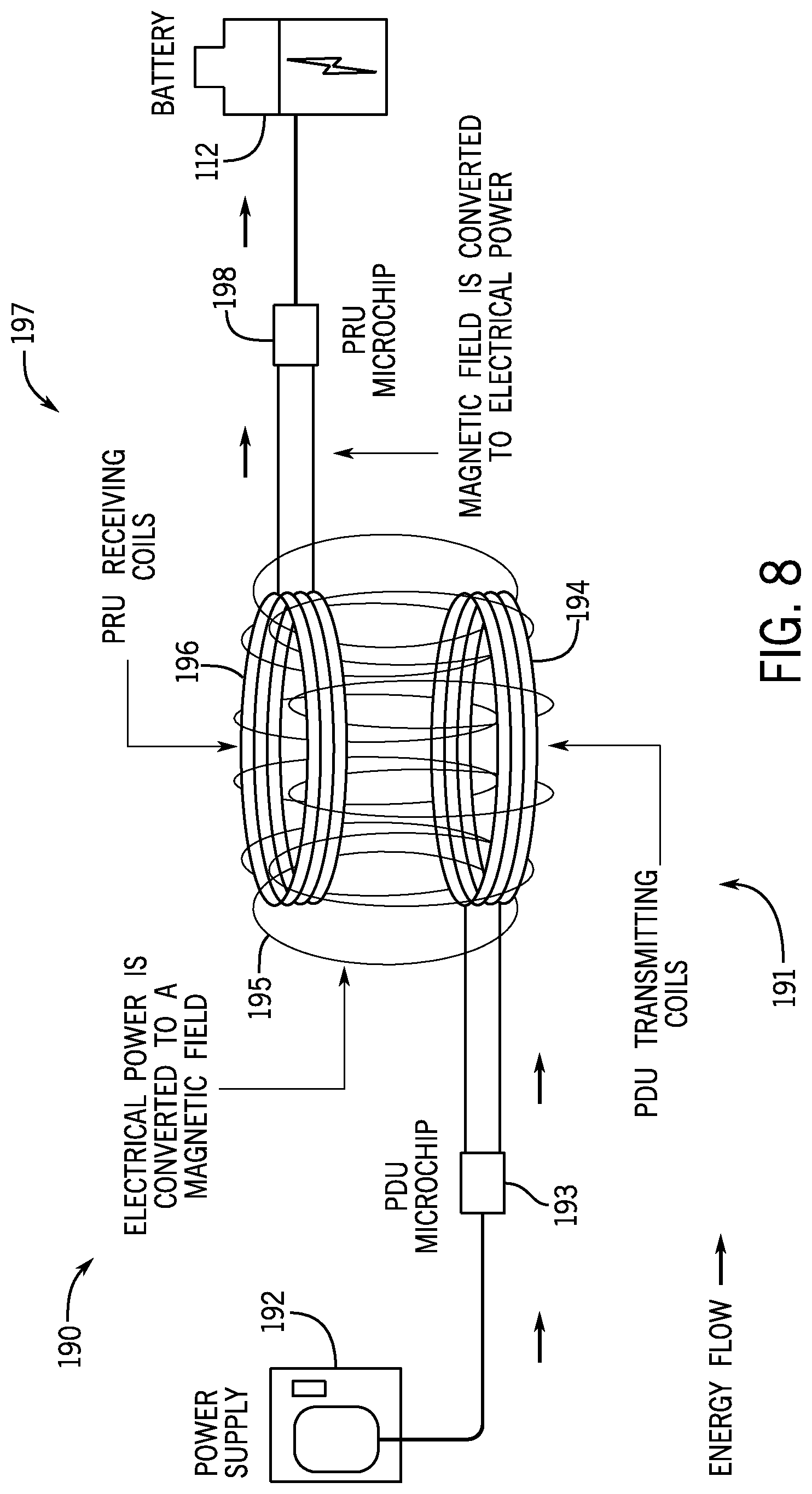 Patent US12316132 Figure 5 – Medical device wireless charging system