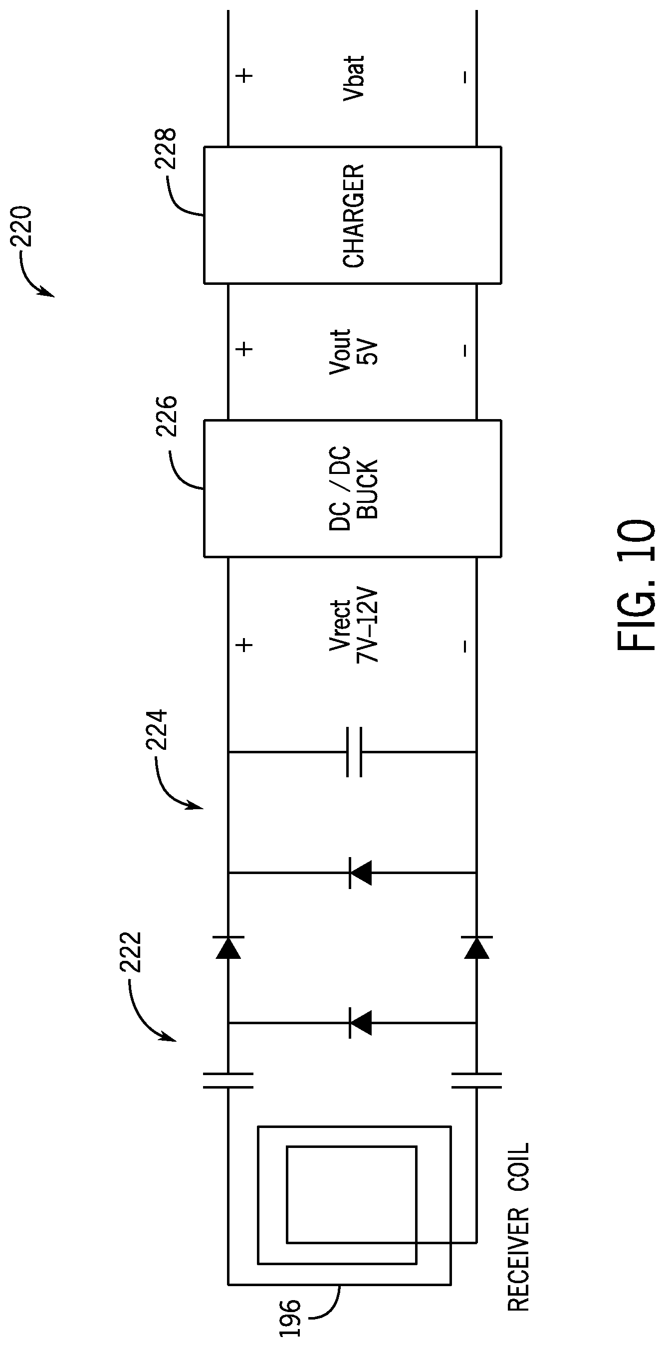 Patent US12316132 Figure 7 – Medical device wireless charging system