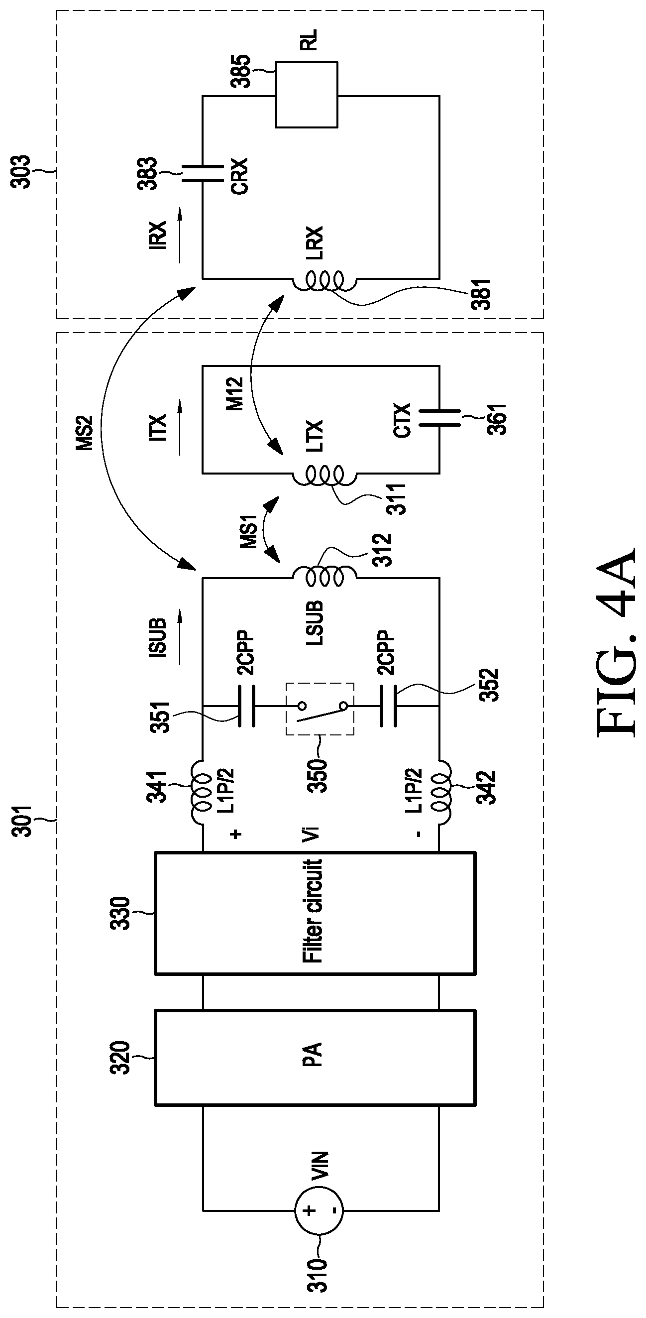 Patent US12316135 Figure 5 – Electronic device for wirelessly transmitting power including a plurality of coils, and method of operating the same