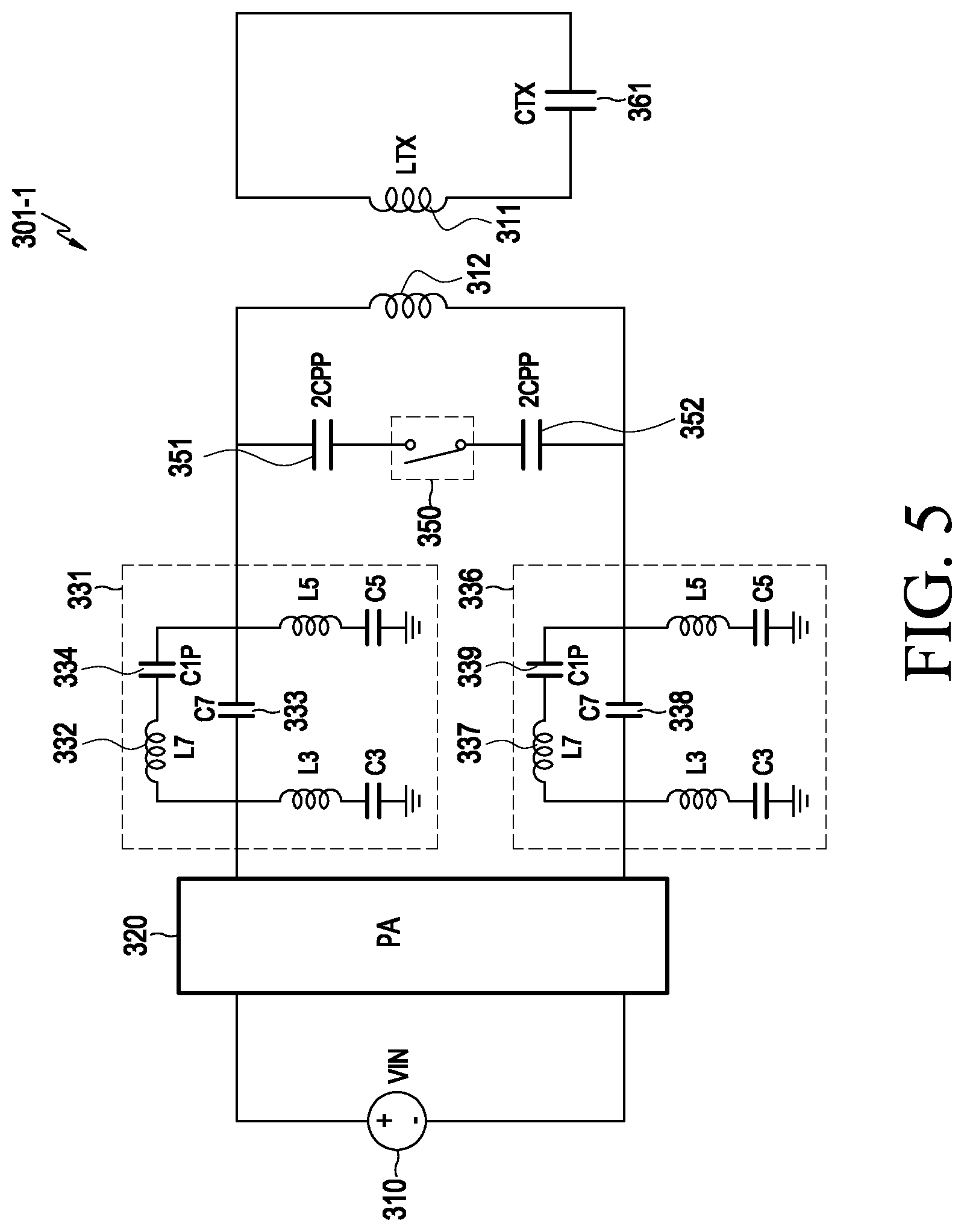 Patent US12316135 Figure 7 – Electronic device for wirelessly transmitting power including a plurality of coils, and method of operating the same