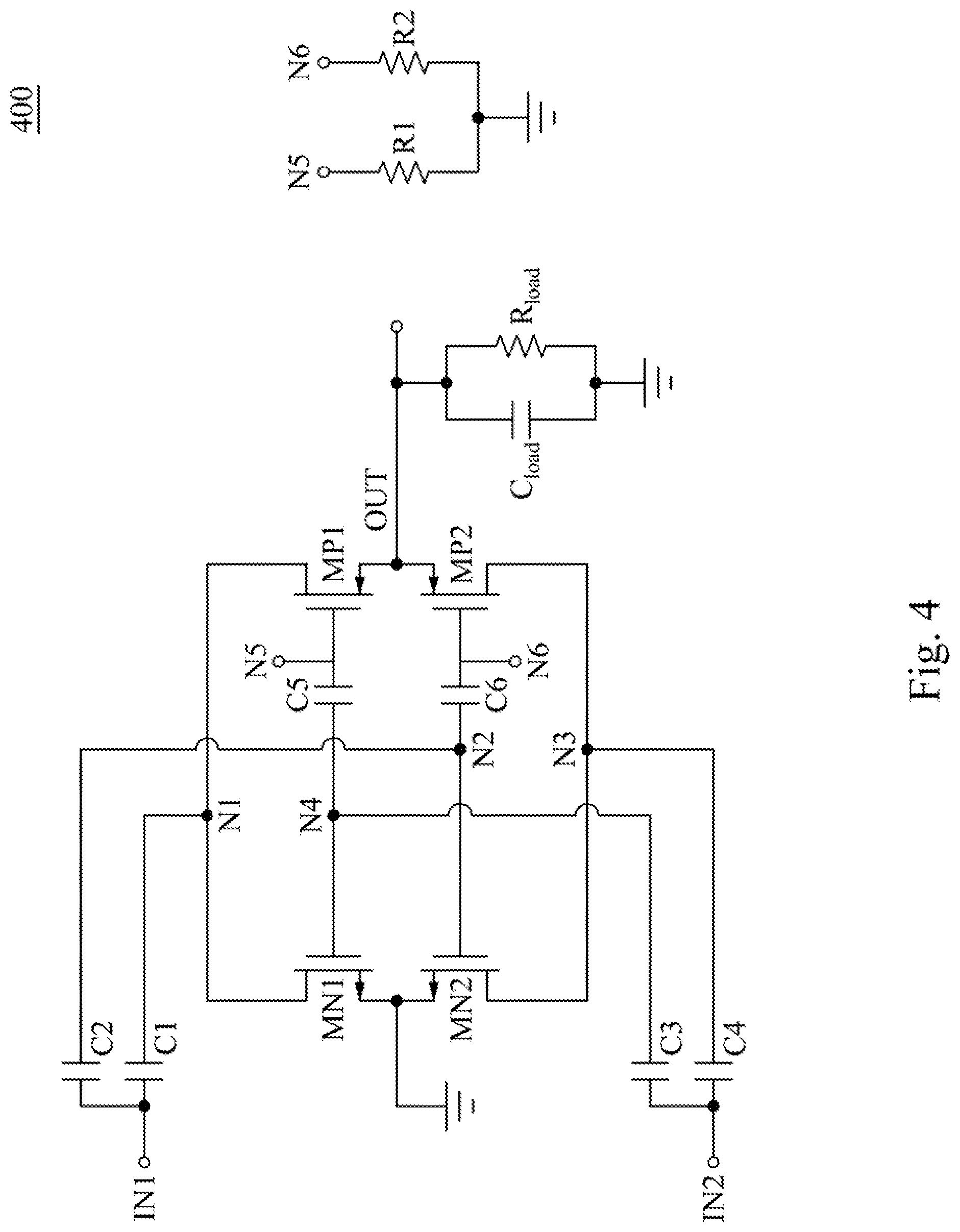 Patent US12316136 Figure 4 – Rectifier circuit and receiver circuit