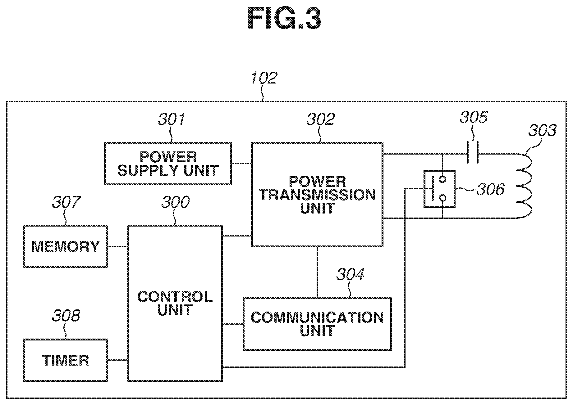 Patent US12316138 Figure 3 – Power transmission apparatus and power reception apparatus