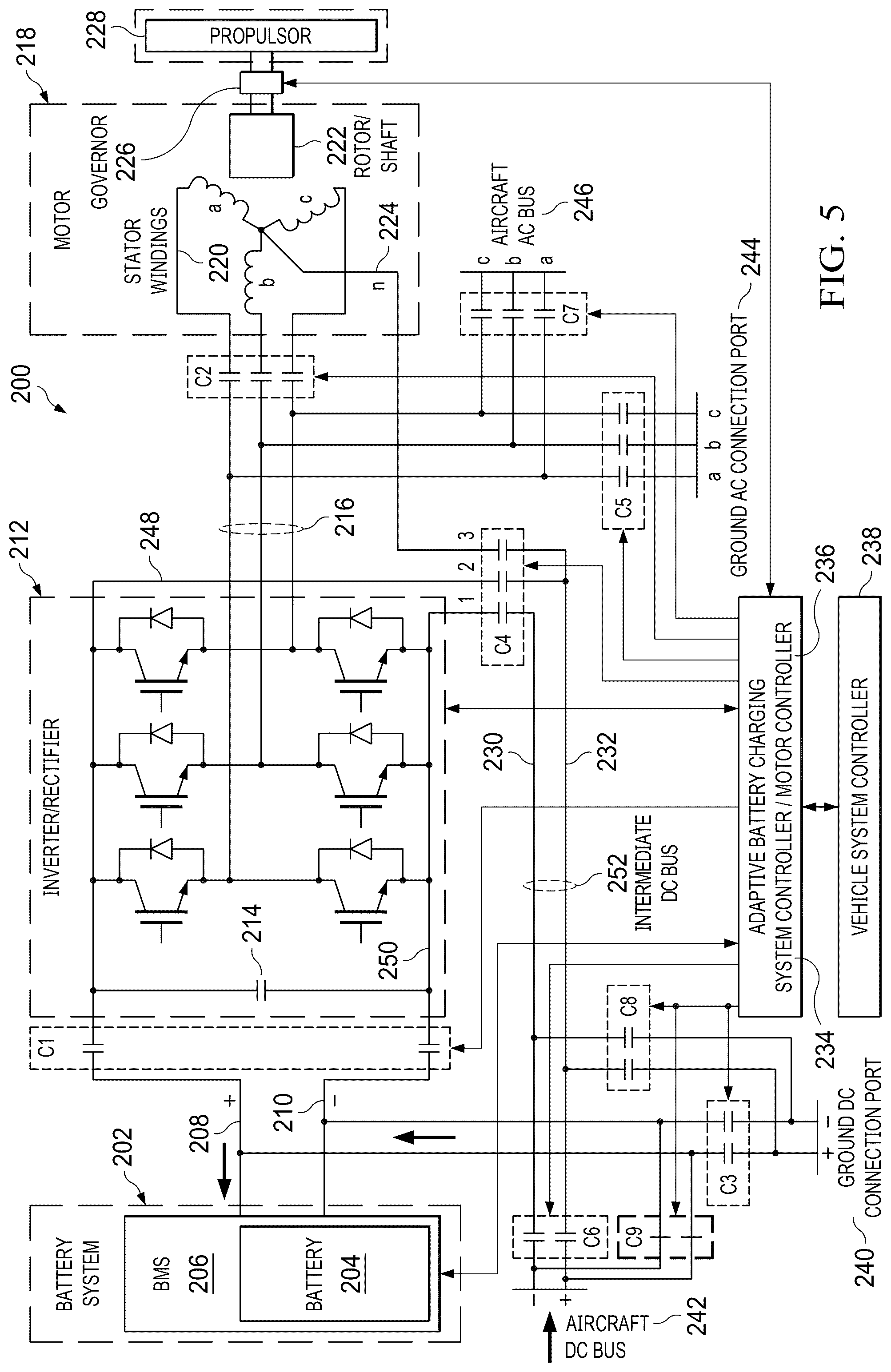 Patent US12316152 Figure 5 – Adaptive battery charging system and method