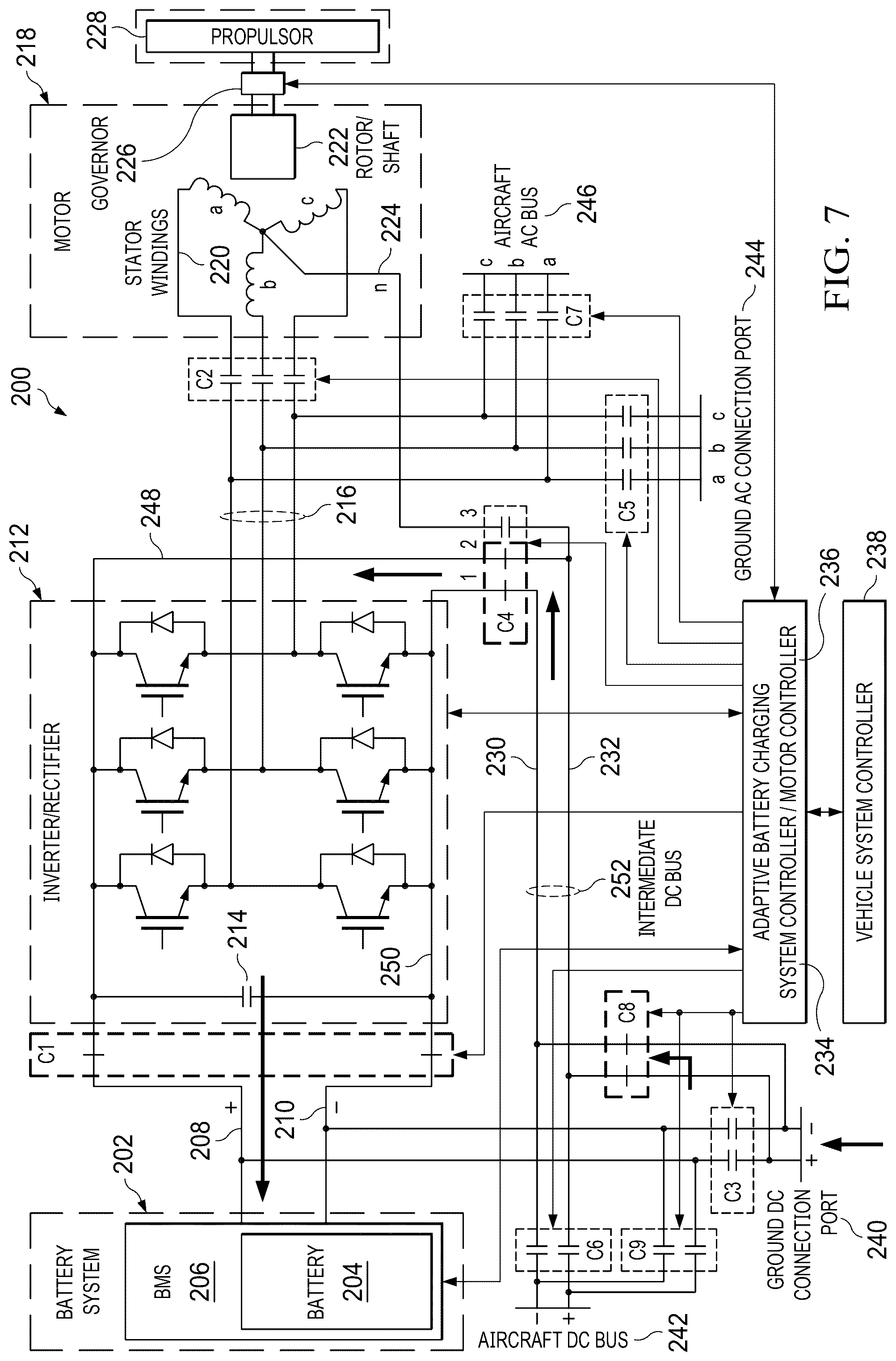Patent US12316152 Figure 7 – Adaptive battery charging system and method