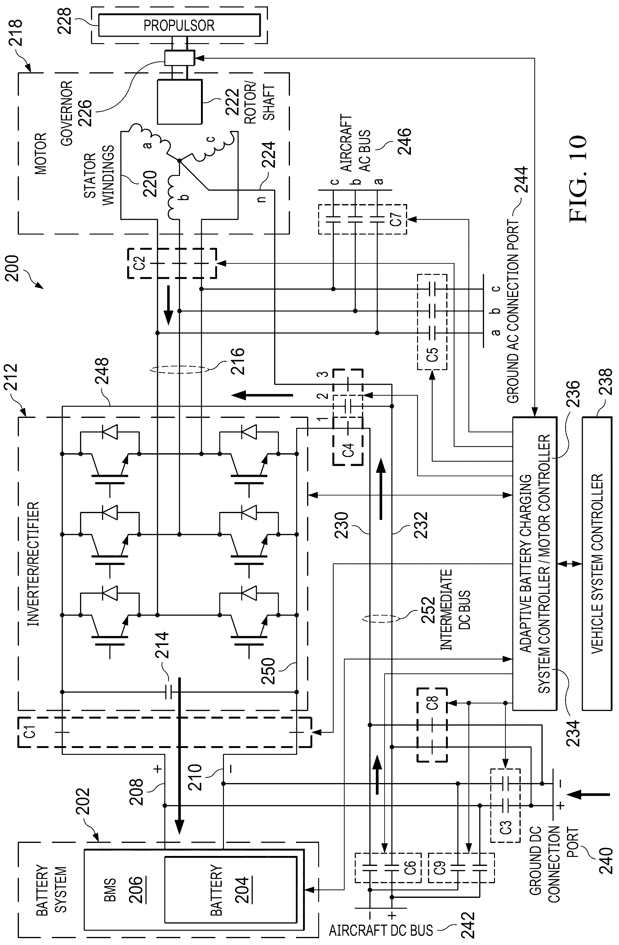 Patent US12316152 Figure 10 – Adaptive battery charging system and method
