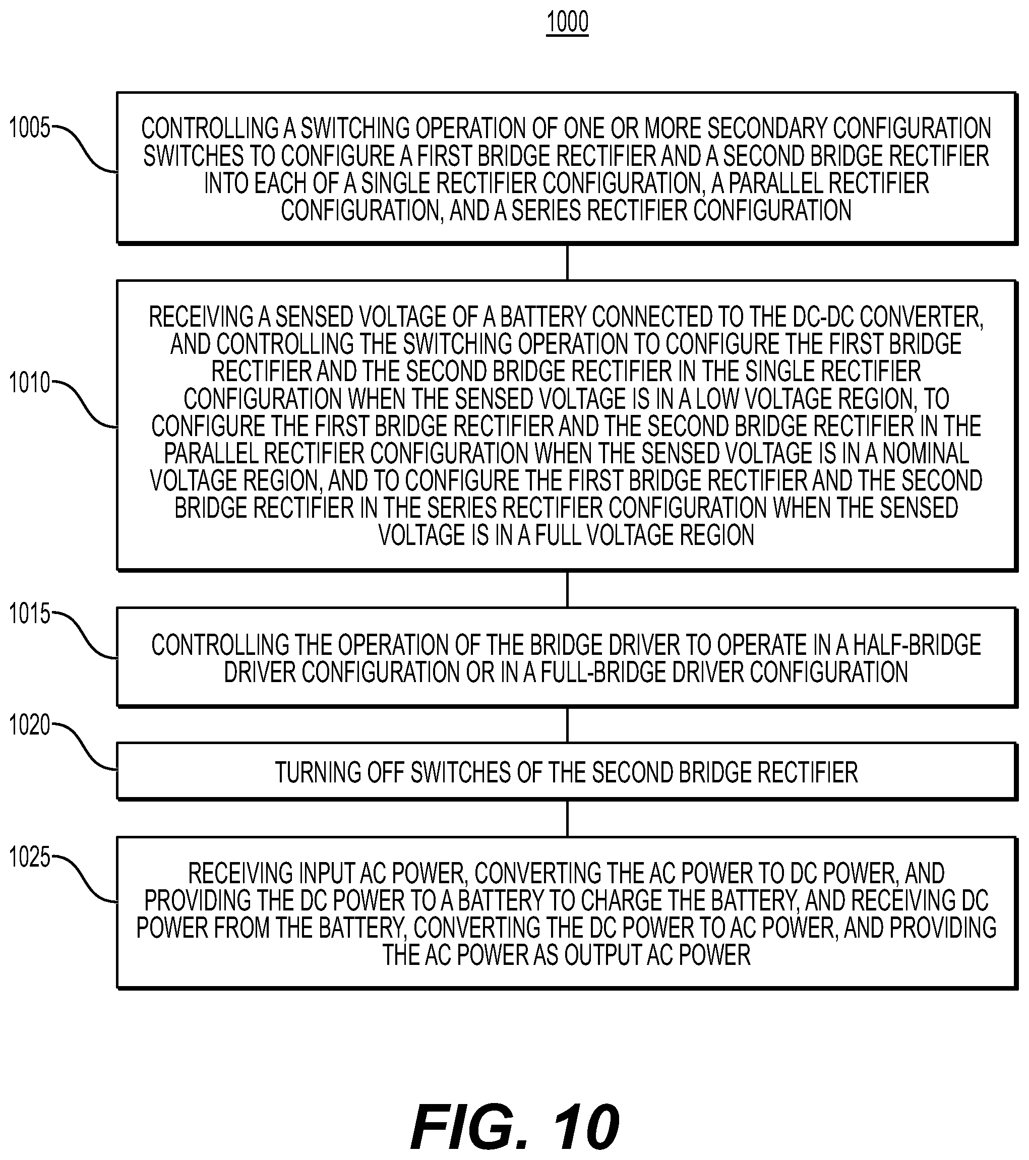 Patent US12316155 Figure 11 – Systems and methods for configurable DC-DC converter and battery charger