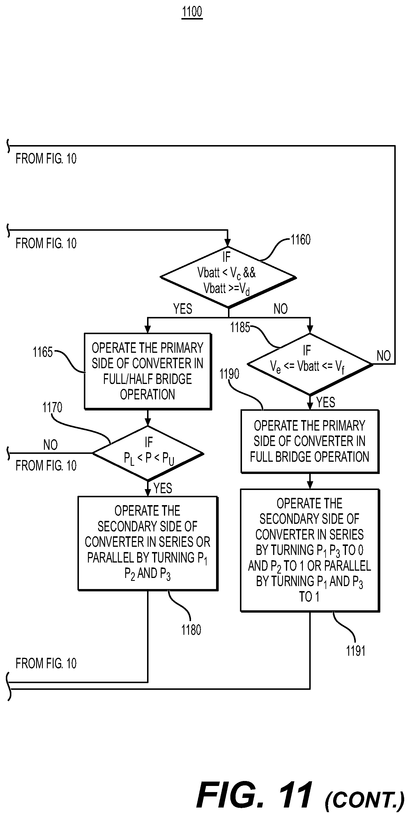 Patent US12316155 Figure 13 – Systems and methods for configurable DC-DC converter and battery charger