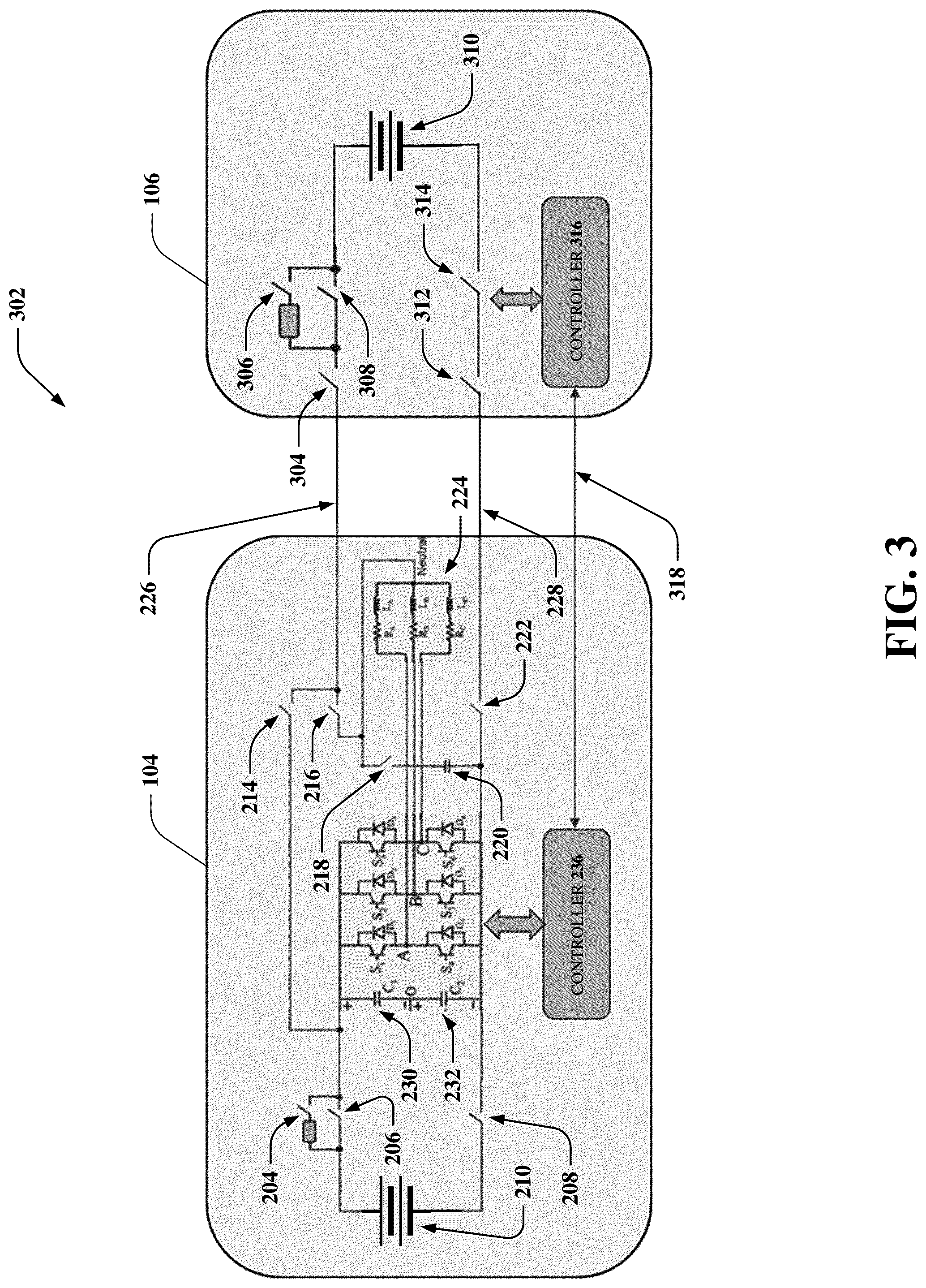Patent US12316157 Figure 3 – Vehicle-to-vehicle charging