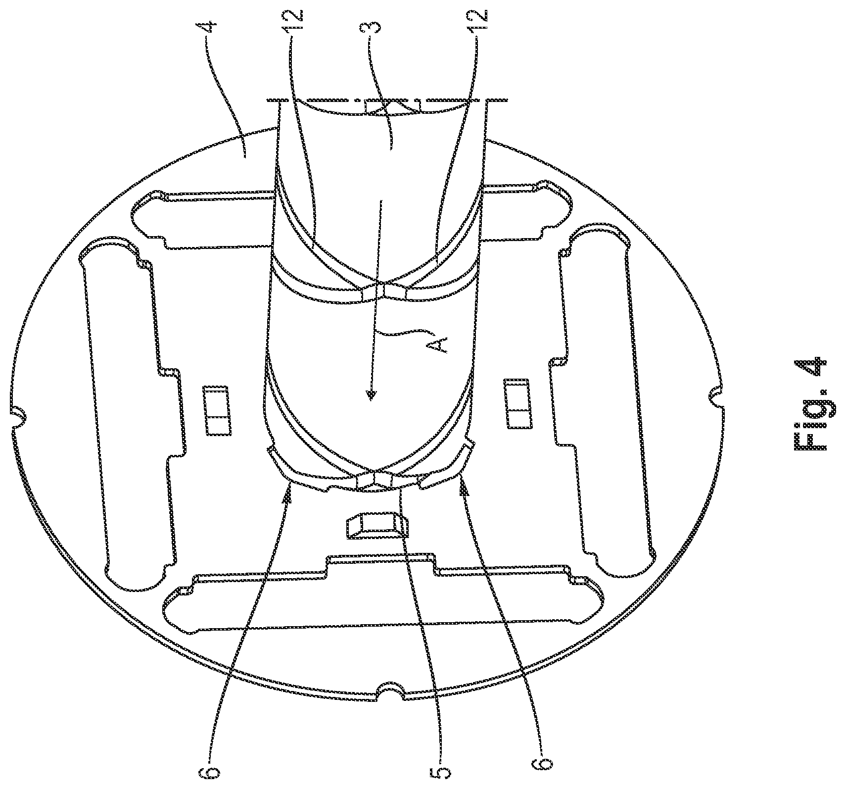 Patent US12316162 Figure 5 – Connection of a rotor shaft to a laminated core