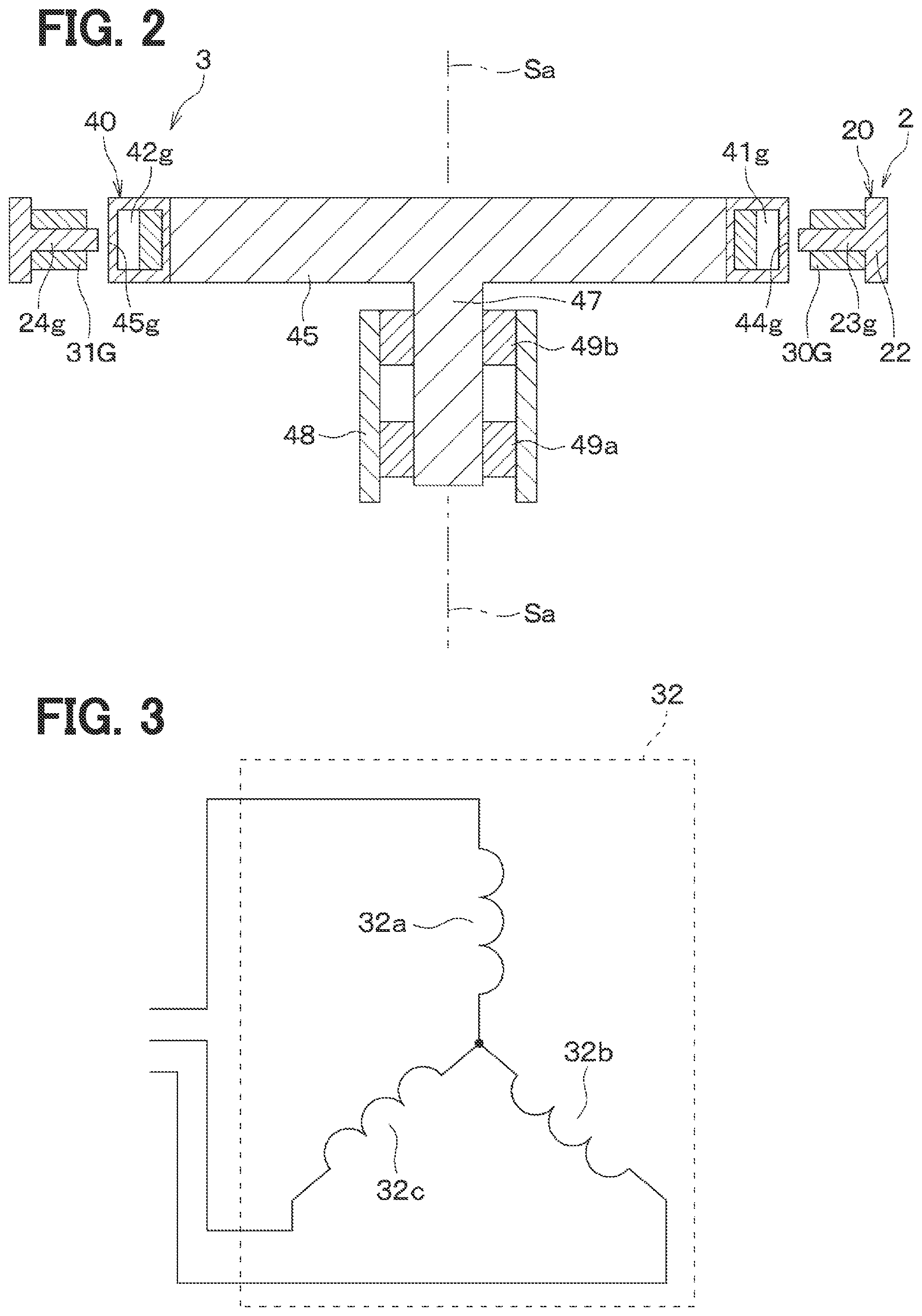 Patent US12316163 Figure 2 – Rotary machine with winding having multiple conductive films