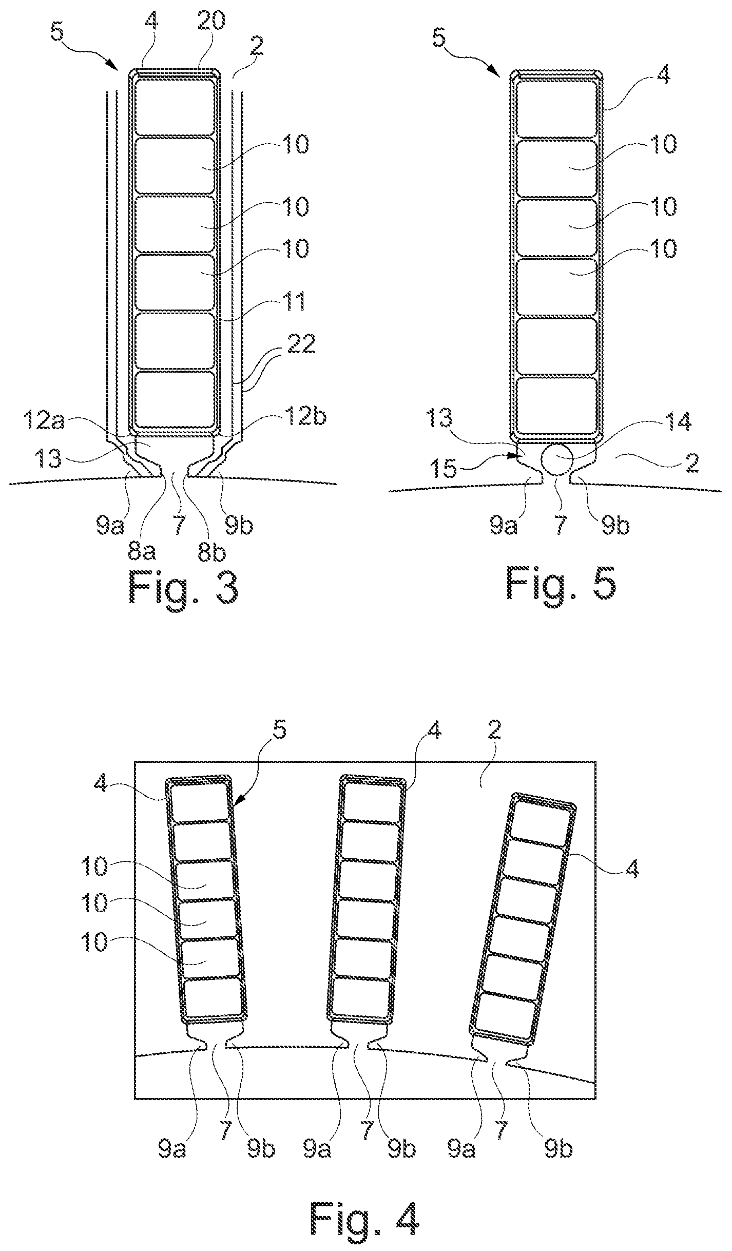 Patent US12316164 Figure 2 – Electric machine having shoulders between a plurality of conductors and tabs of a winding receptacle region of a stator or of a rotor