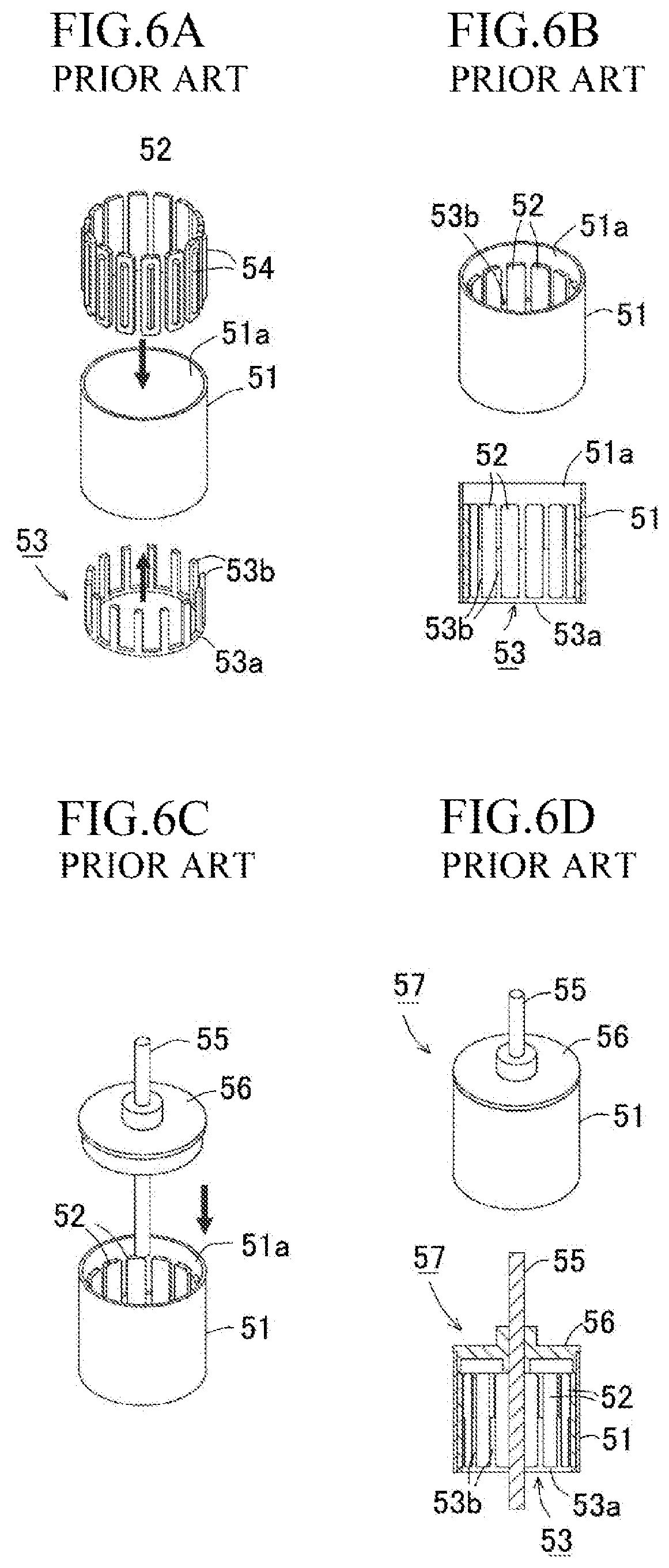 Patent US12316166 Figure 6 – Rotor, method of producing the rotor, and motor